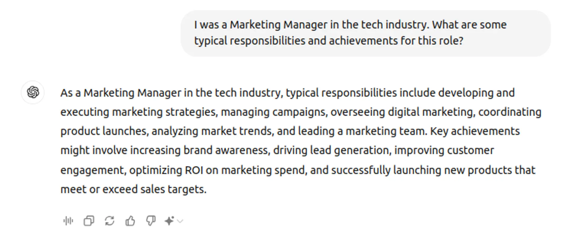 is using chatgpt for resume bad drafts chatgpt prompt for marketing manager