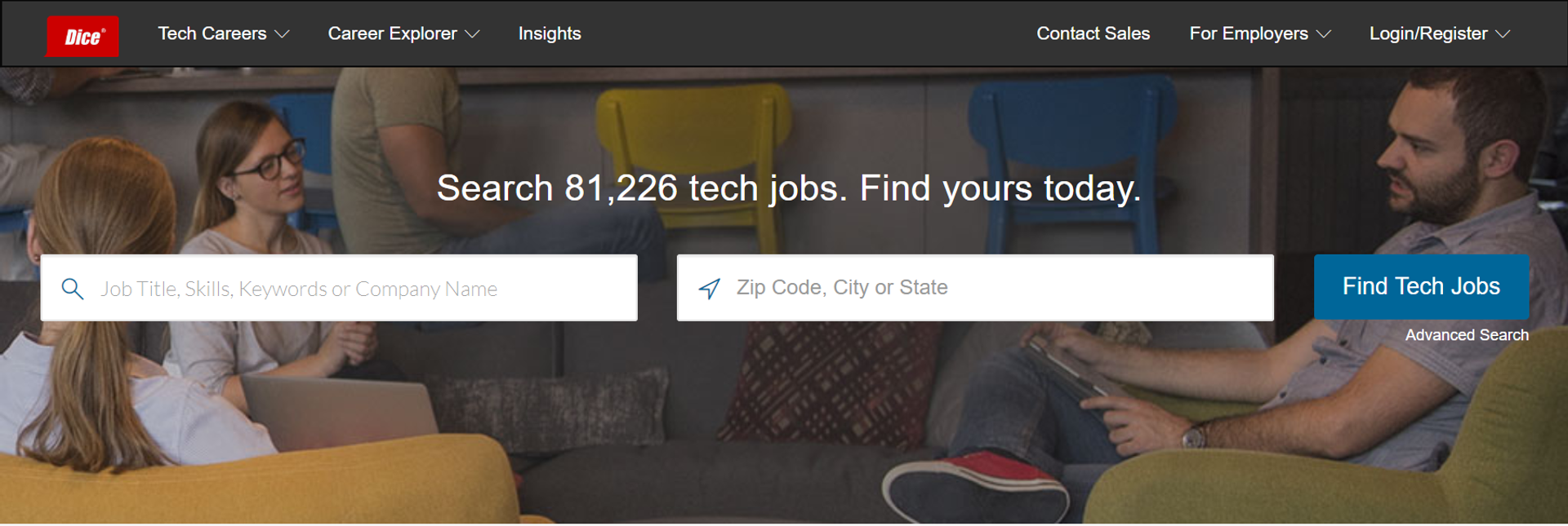 job search sites drafts dice job