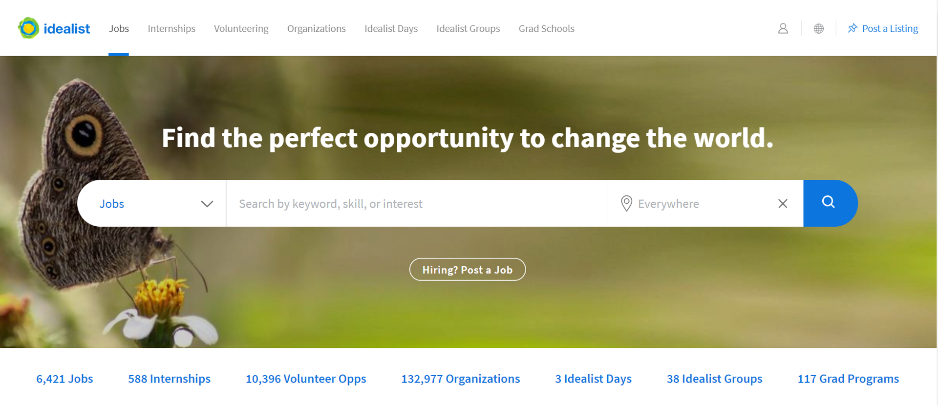 job search sites drafts idealist job