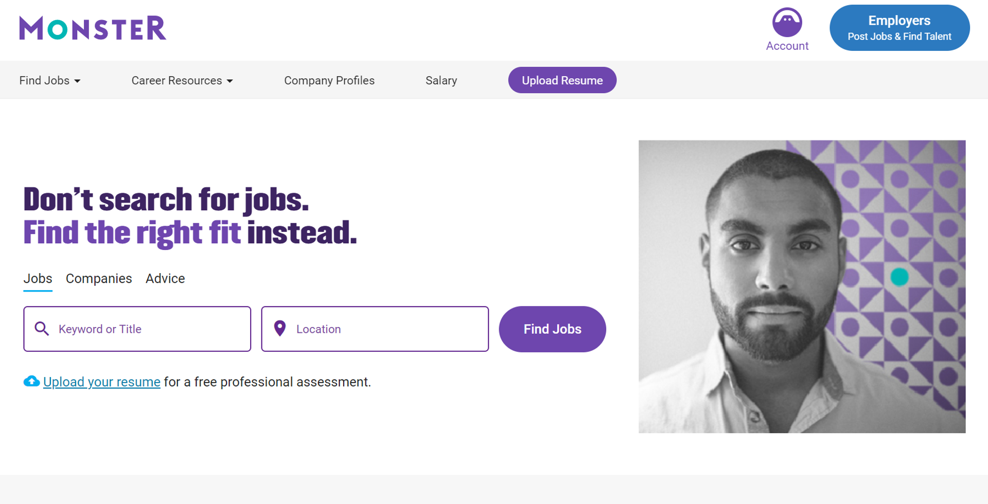 job search sites drafts monster job