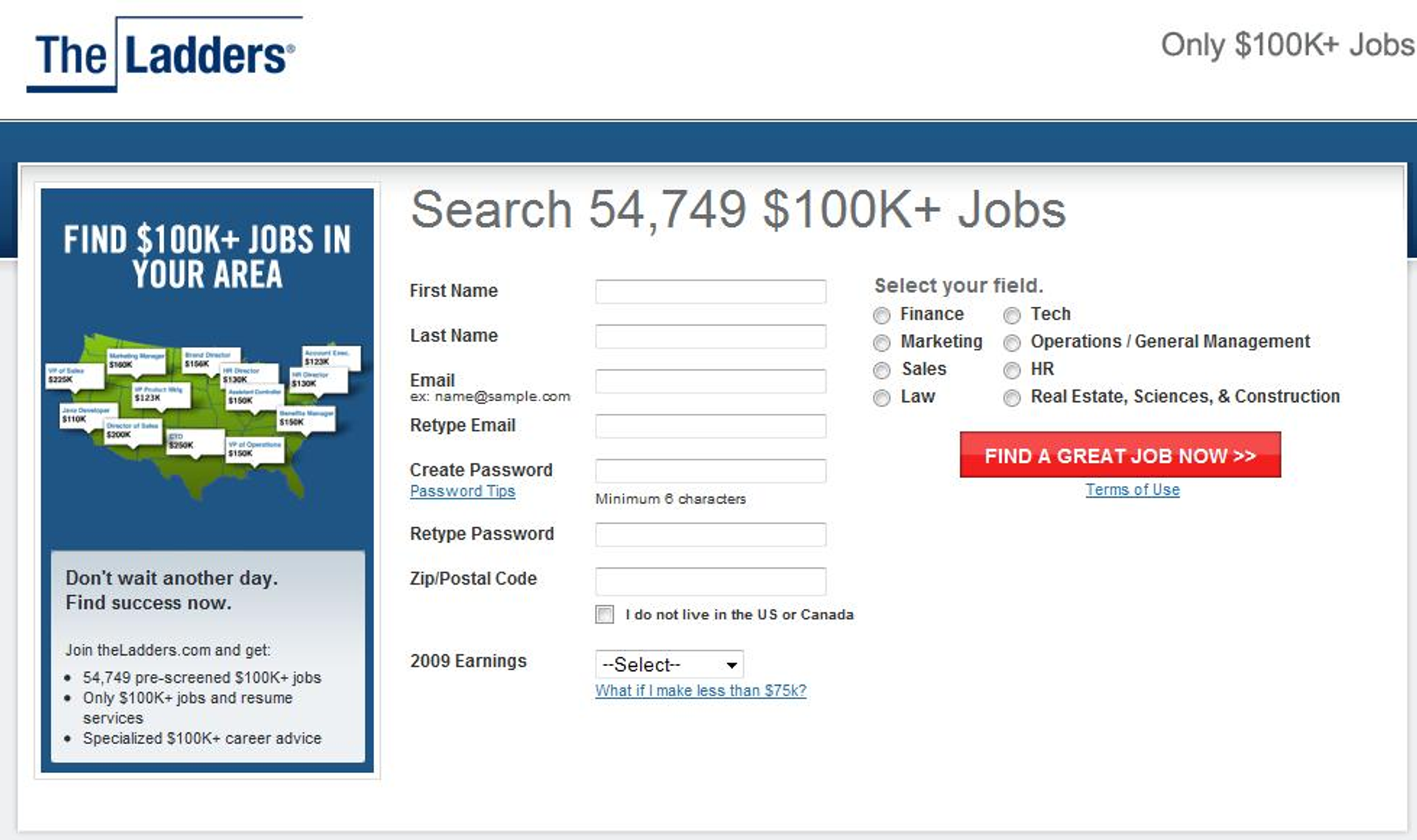 job search sites drafts theladders job