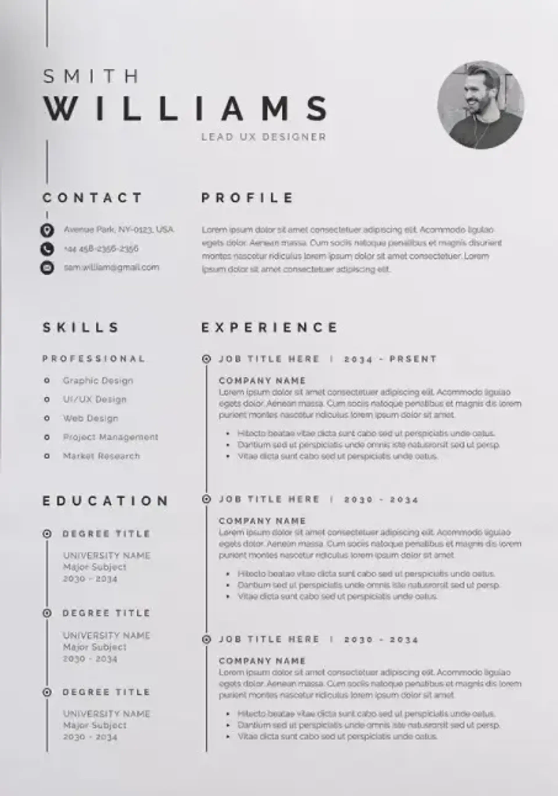 minimalistic resume templates drafts minimalistic resume examples