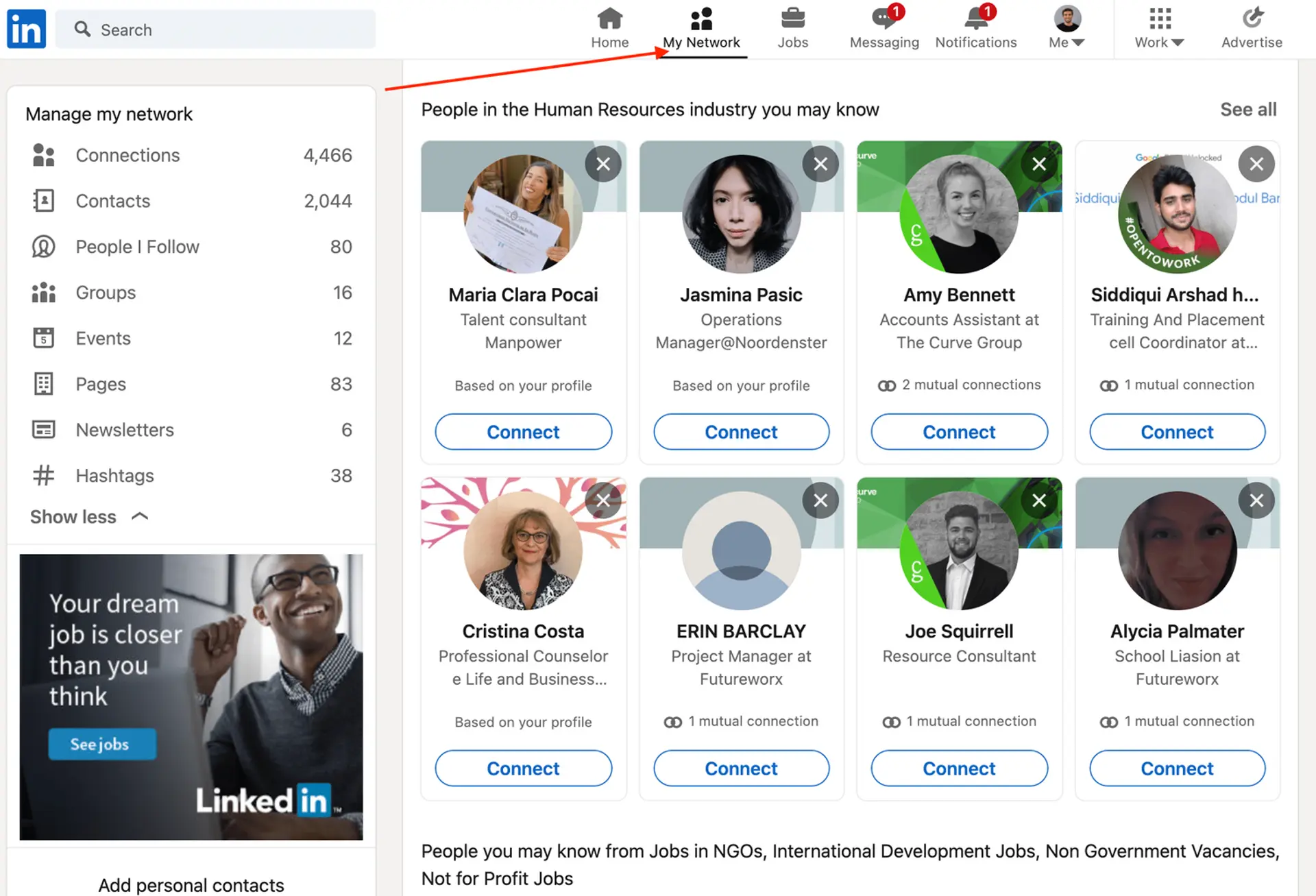 networking on linkedin drafts linkedin networking tips