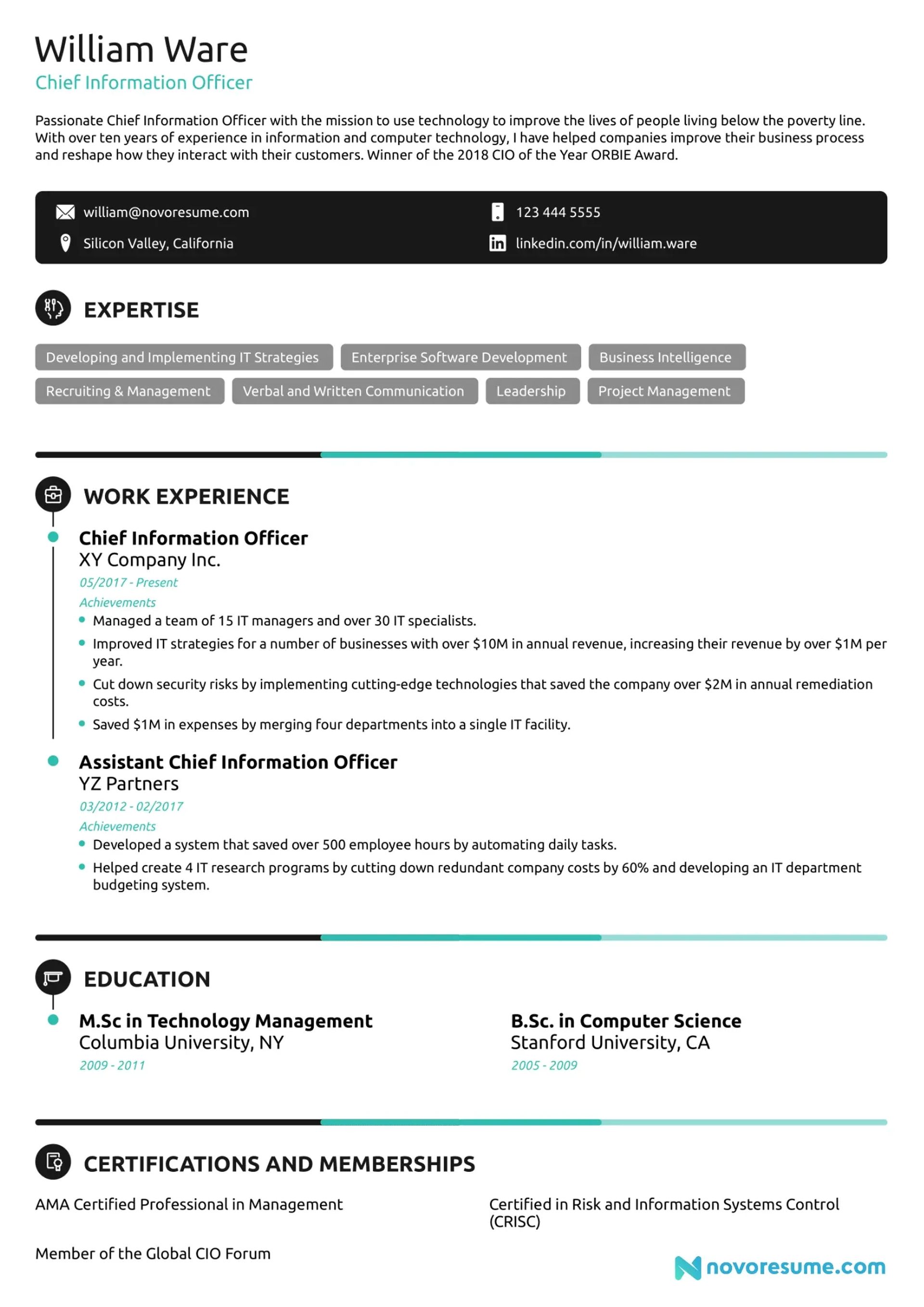 new year new resume drafts new CIO
