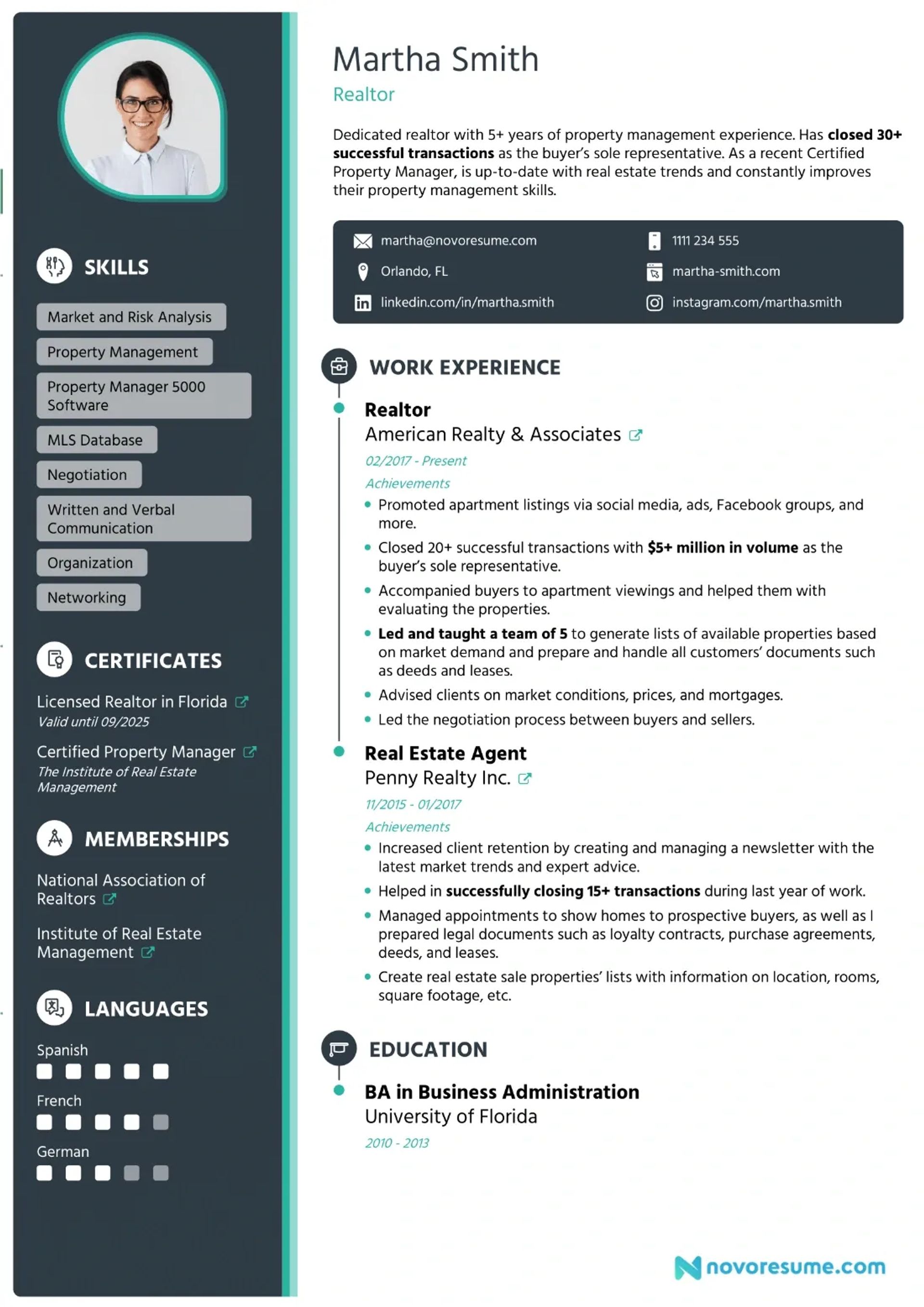 new year new resume drafts new Real Estate Agent