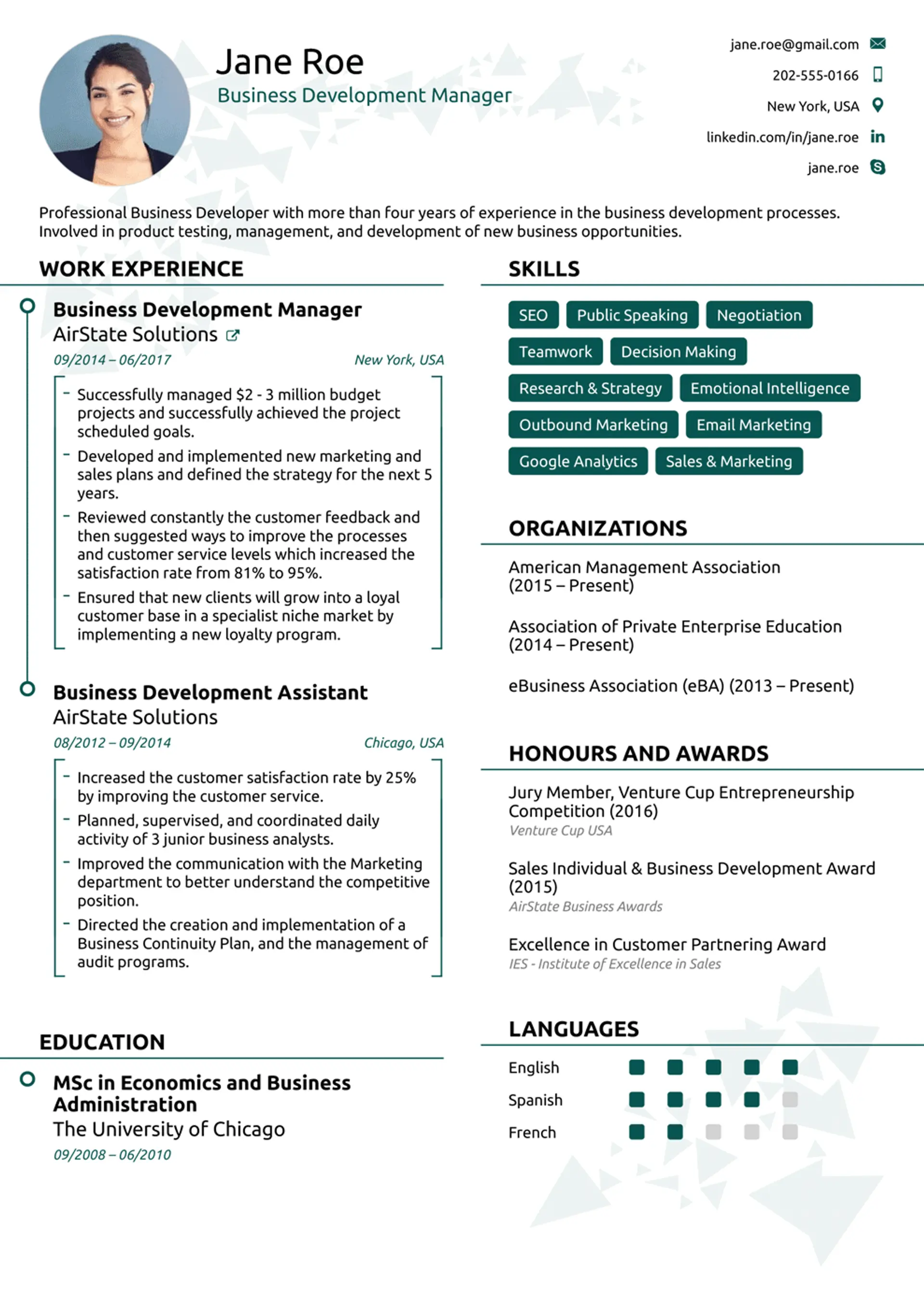 one page resume drafts modern one page resume