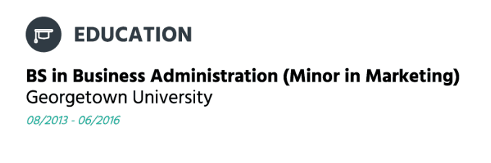optimize resume for ai scanners drafts education section on
