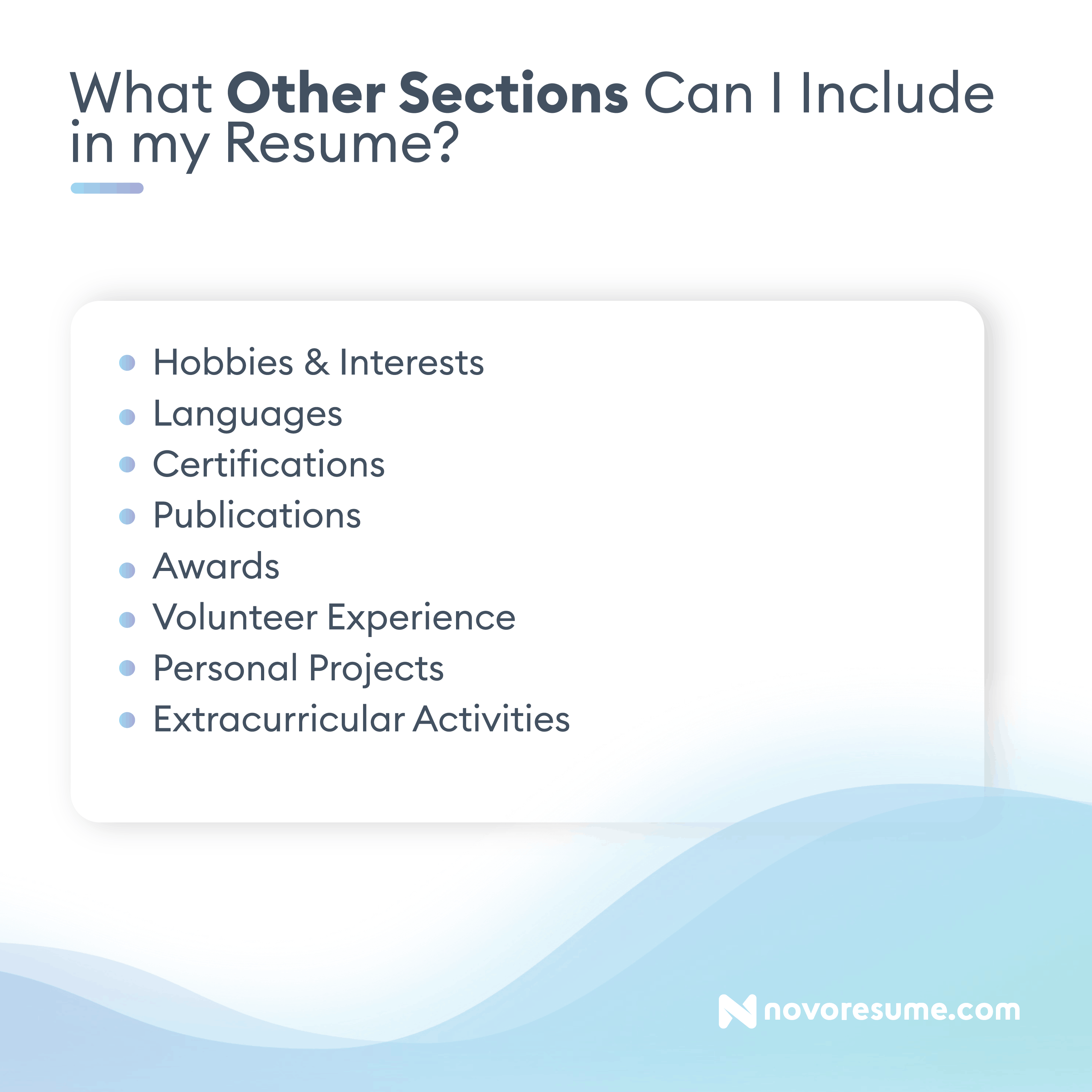 optional-sections-on-resume