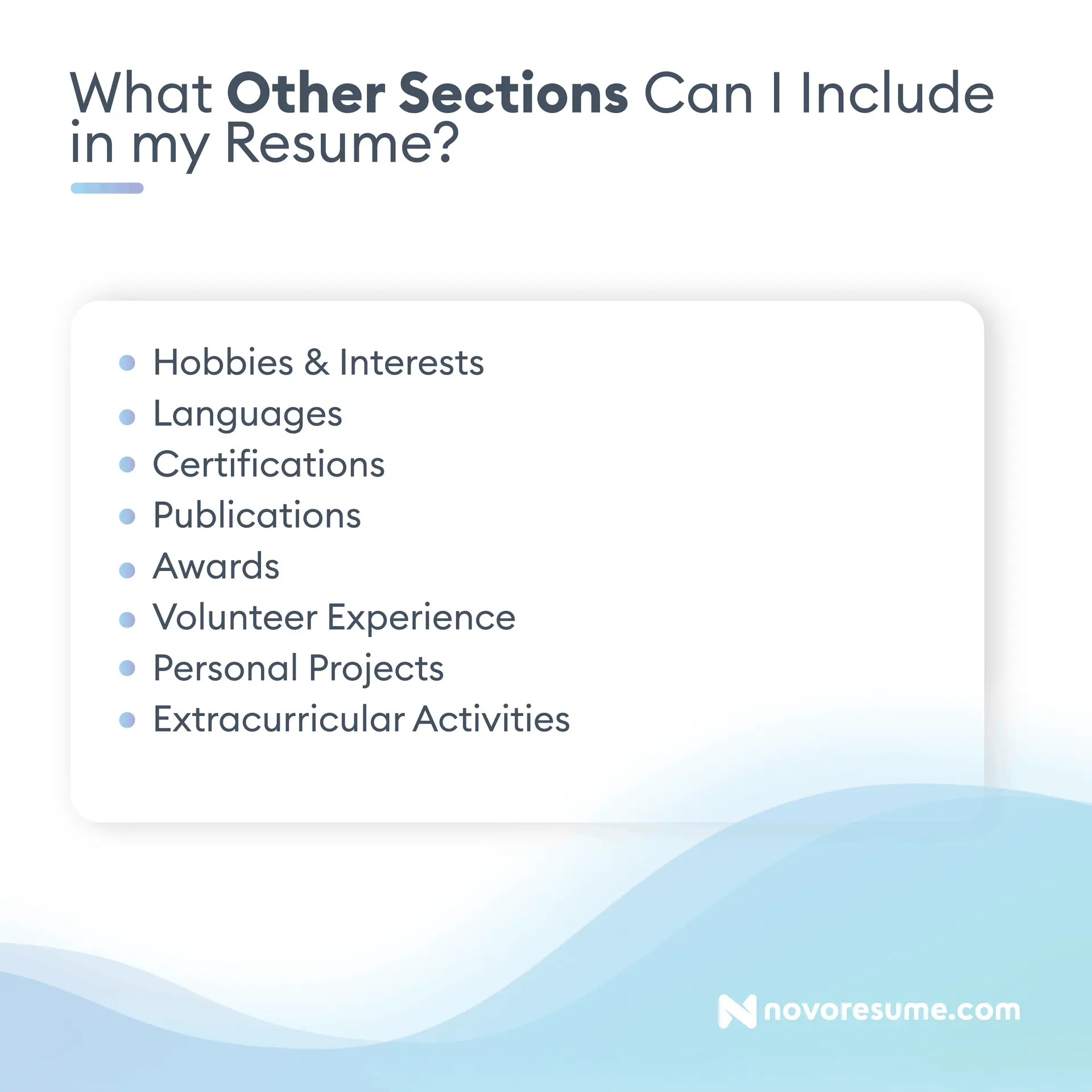 optional-sections-on-resume
