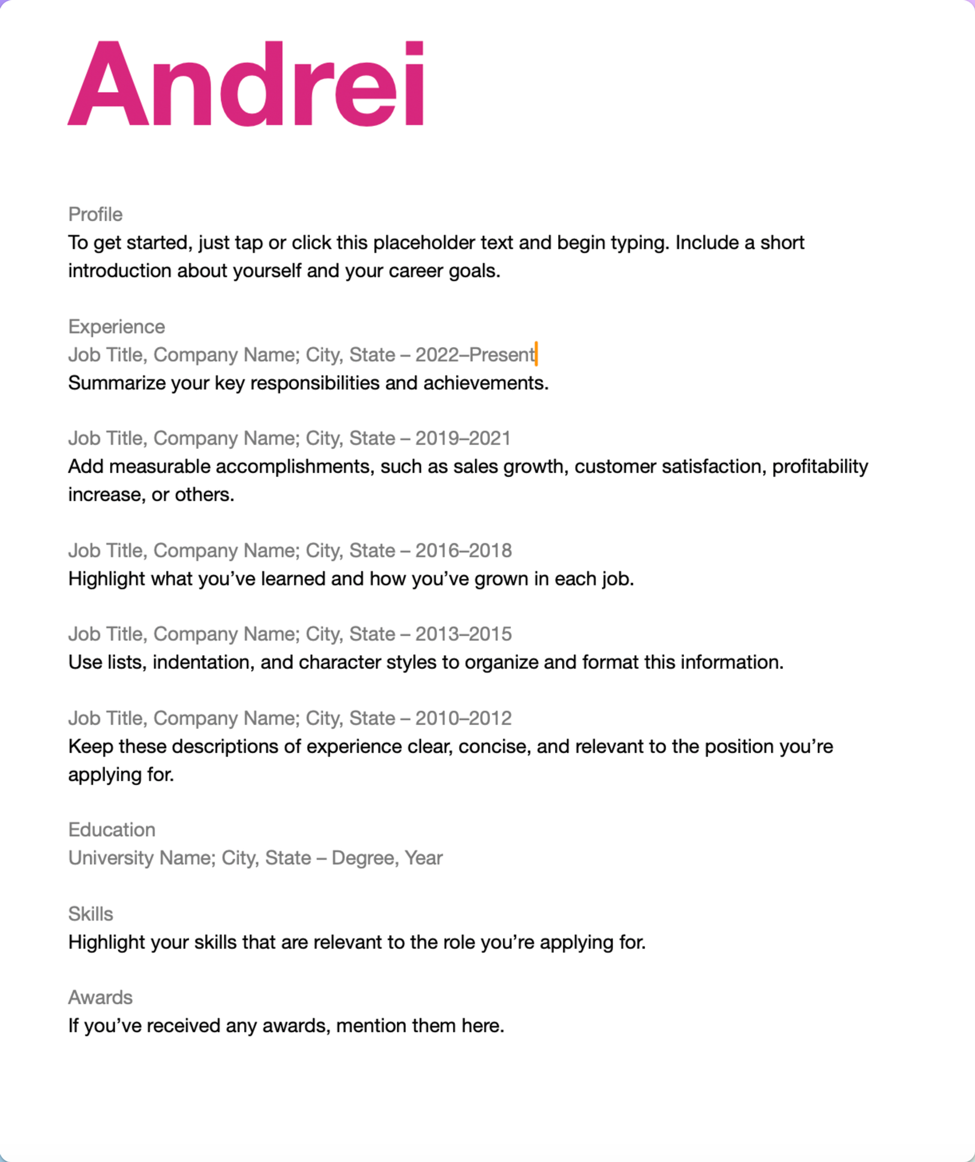 pages resume templates drafts pages resume templates