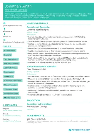 PDF vs DOC CV - Best Practices for 2025 | Novoresume