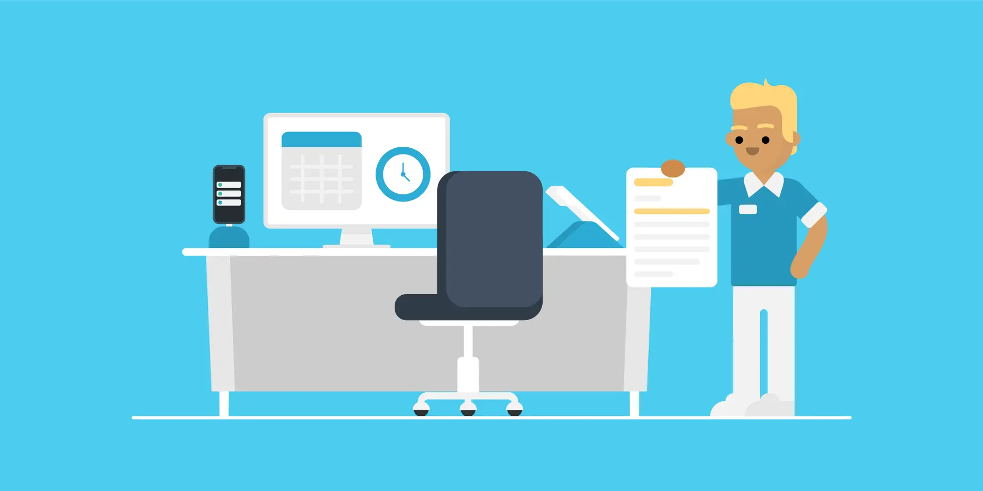 receptionist cover letter examples