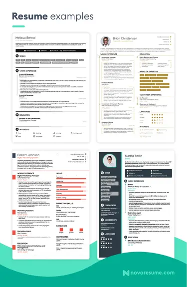 novoresume resume