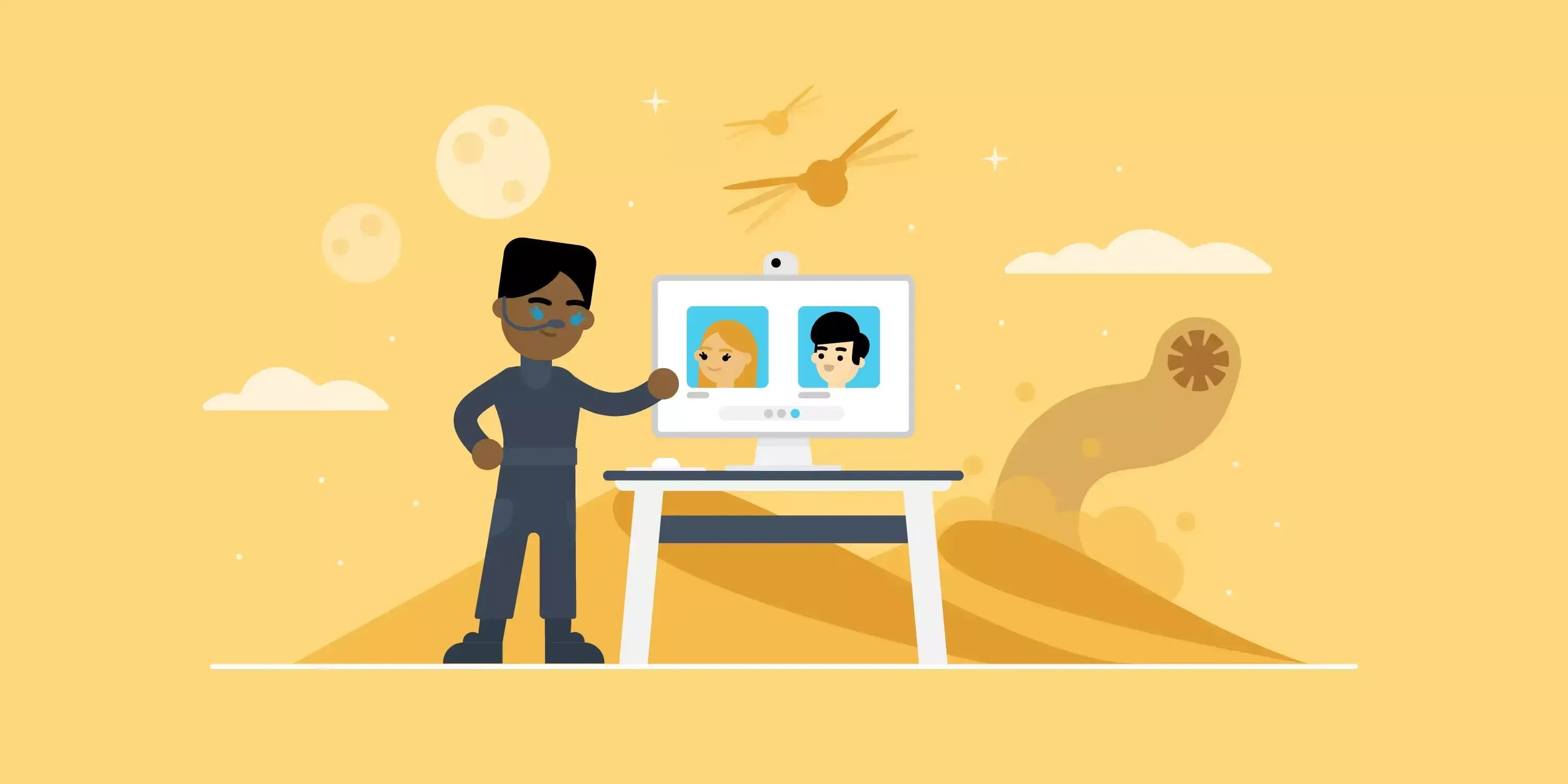 remote job interview