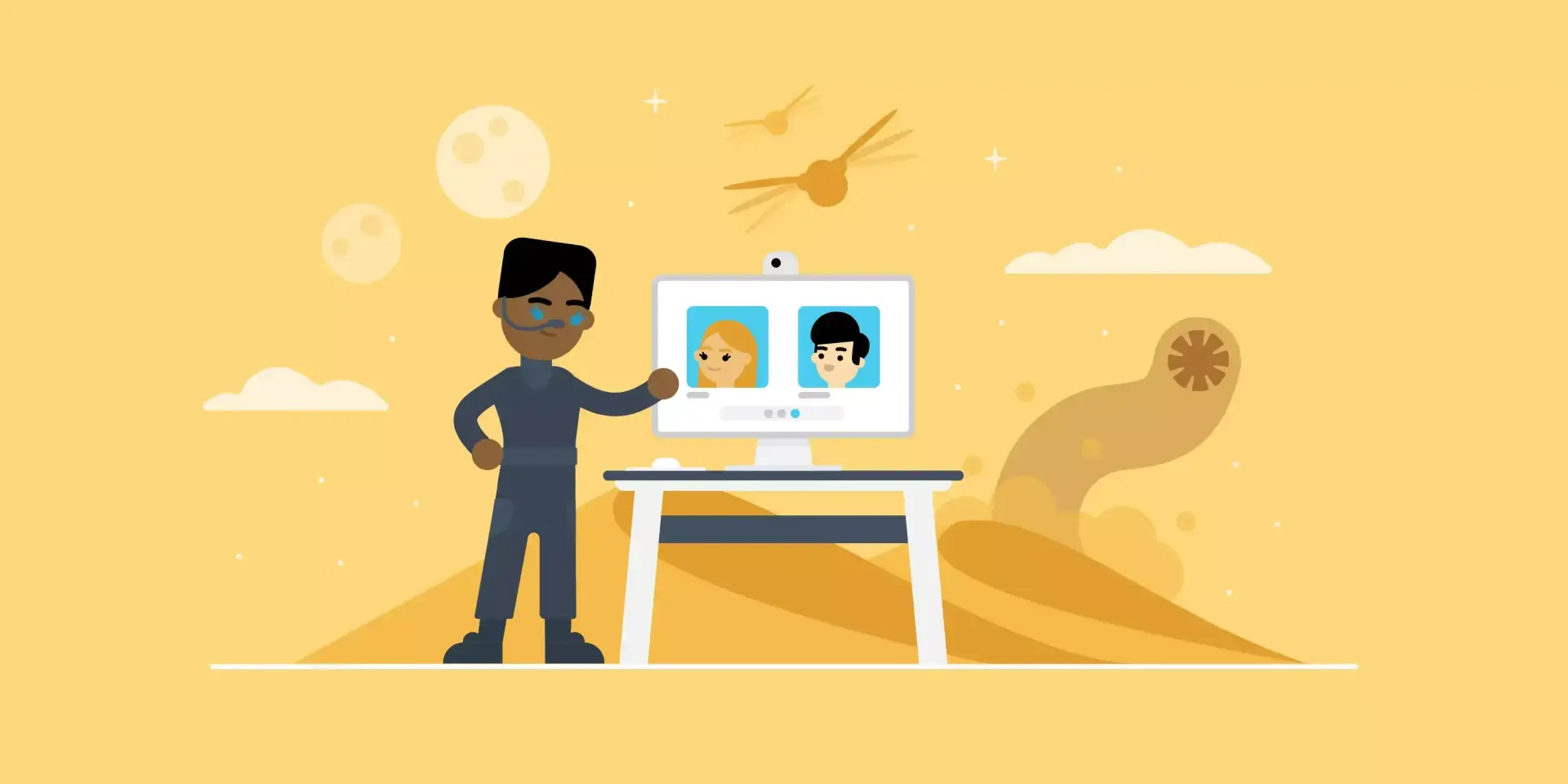 remote job interview