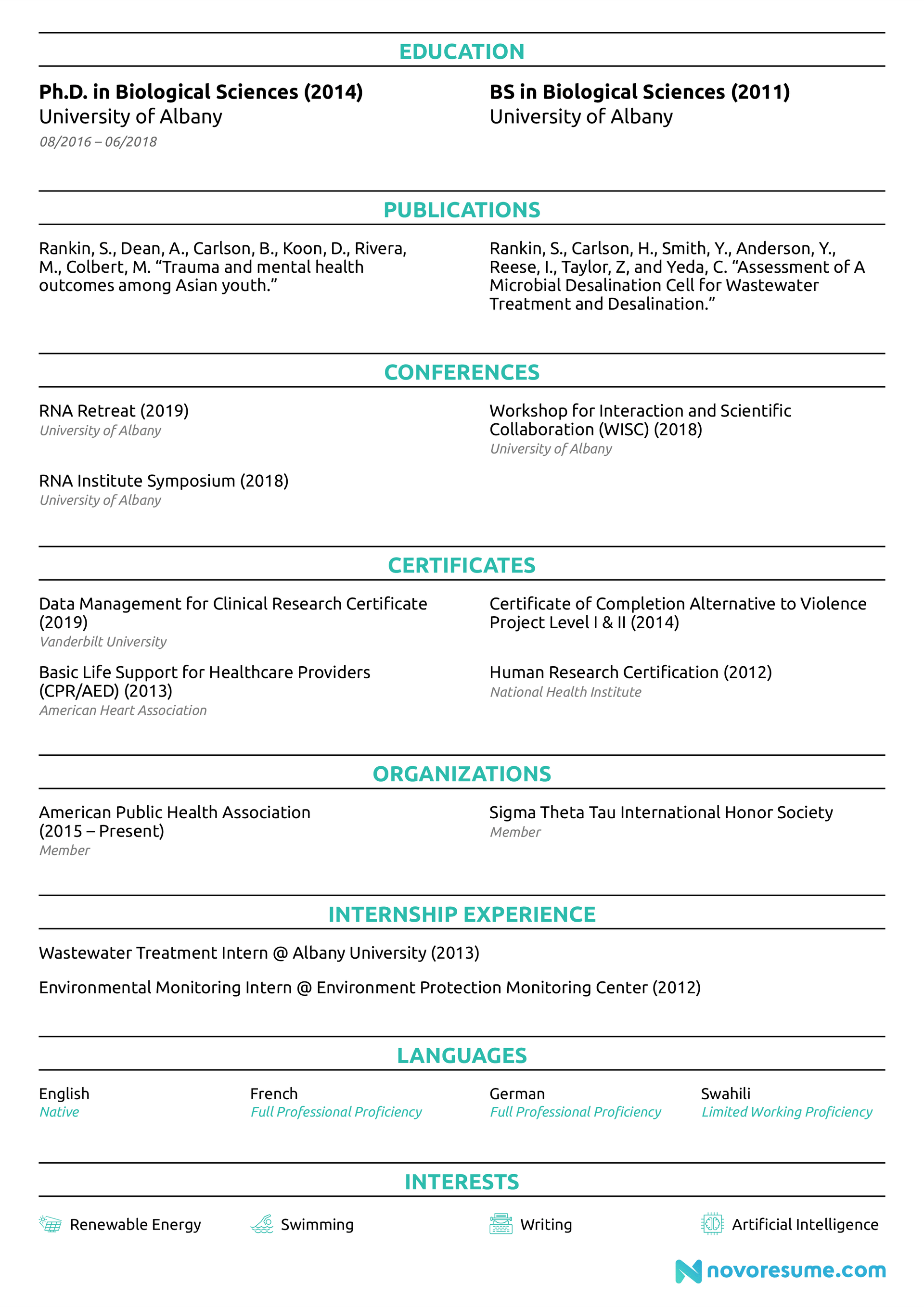 research assistant resume drafts Research Assistant resume example page