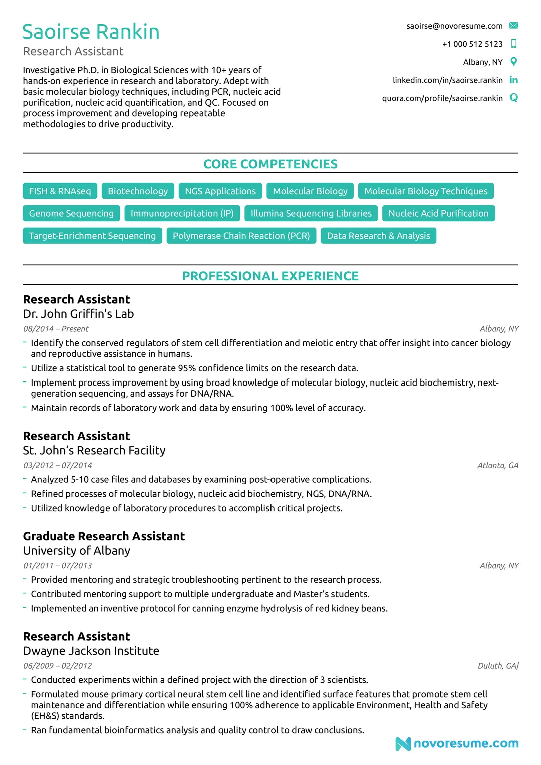 Research Assistant Resume Writing Guide For 2026