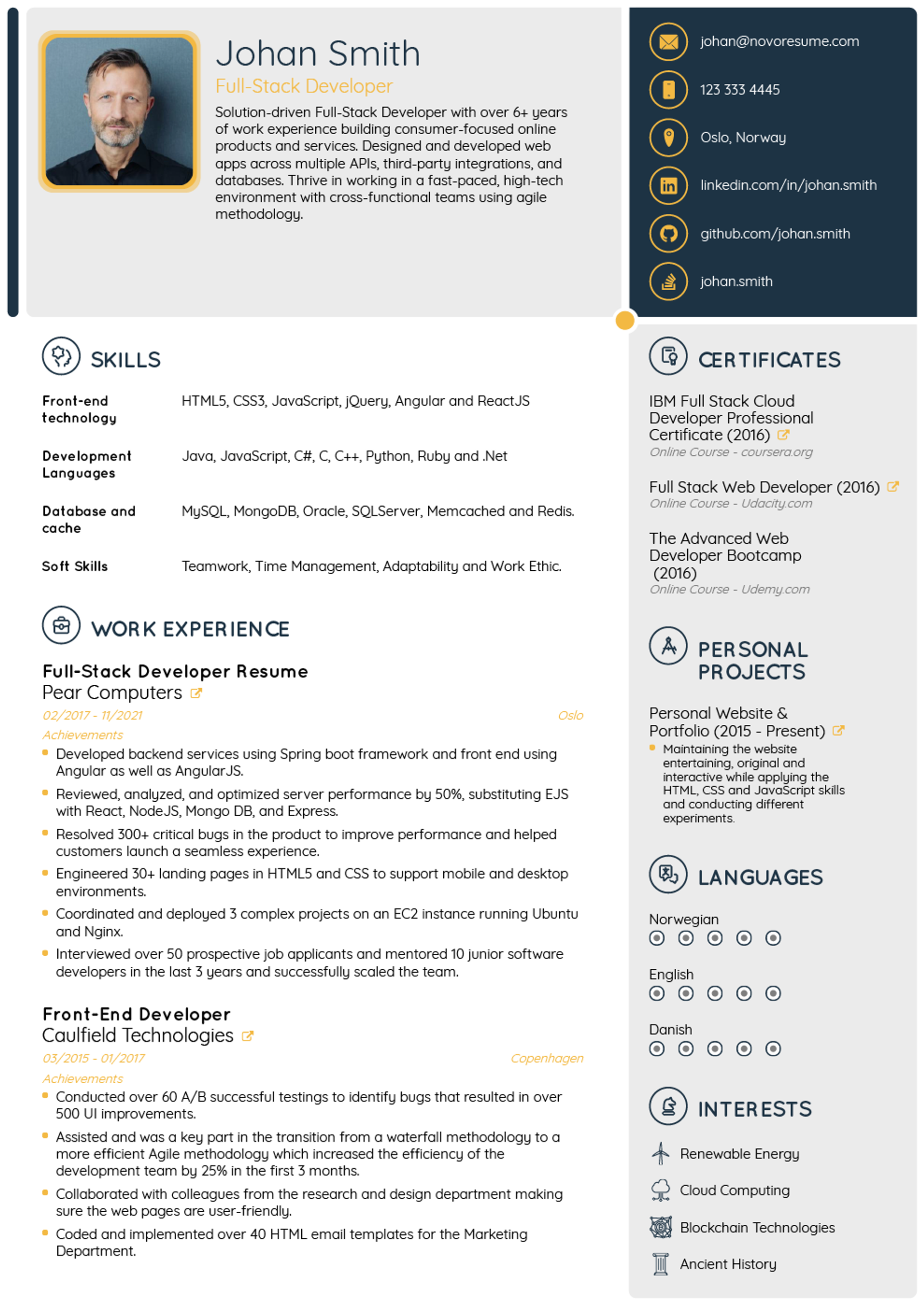 resume certifications drafts certified Tech Resume