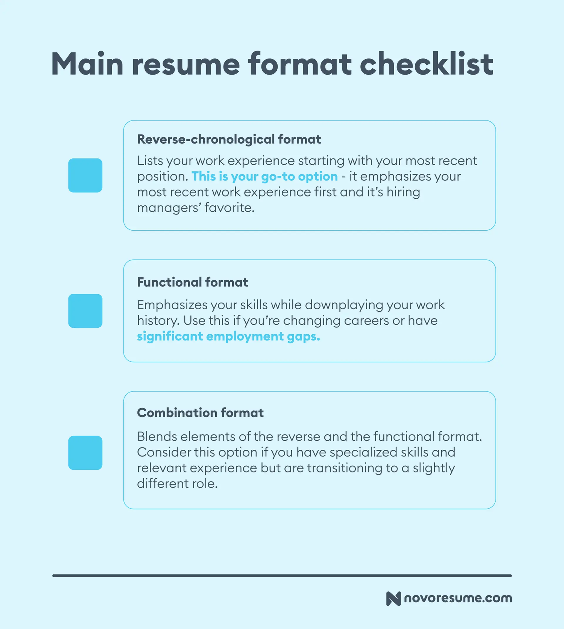resume checklist drafts resume checklist