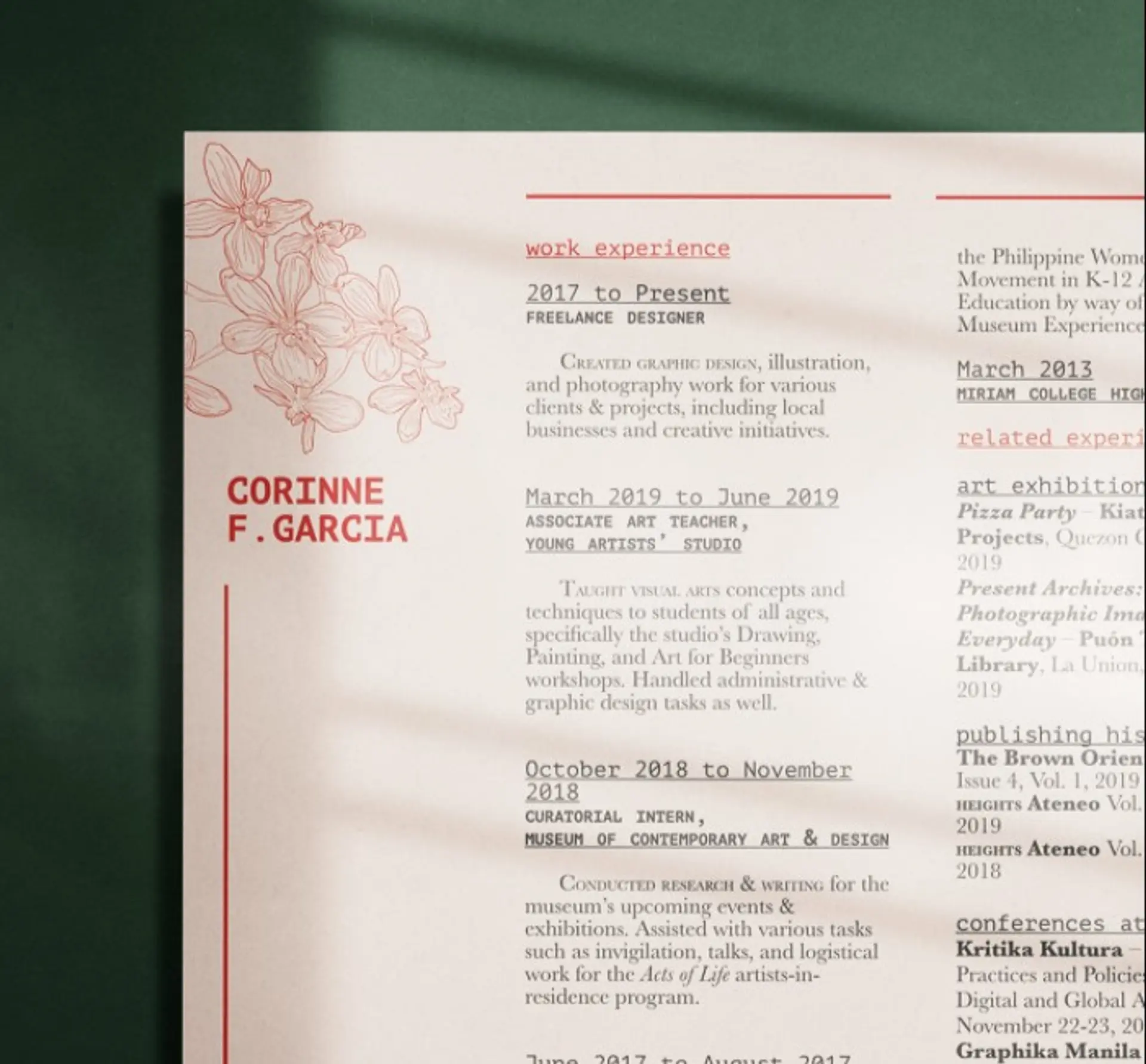 resume design drafts resume design