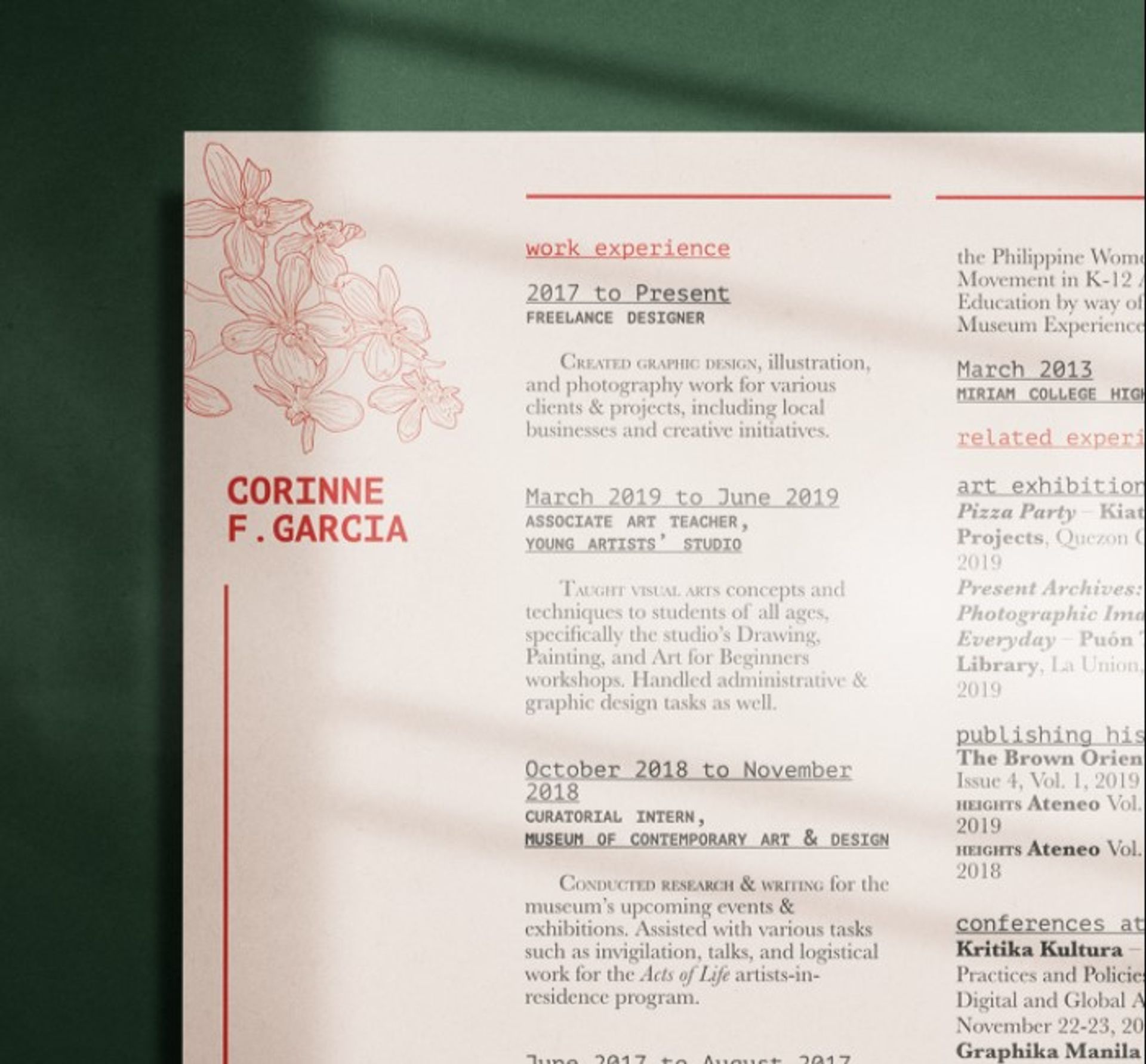 resume design drafts resume design