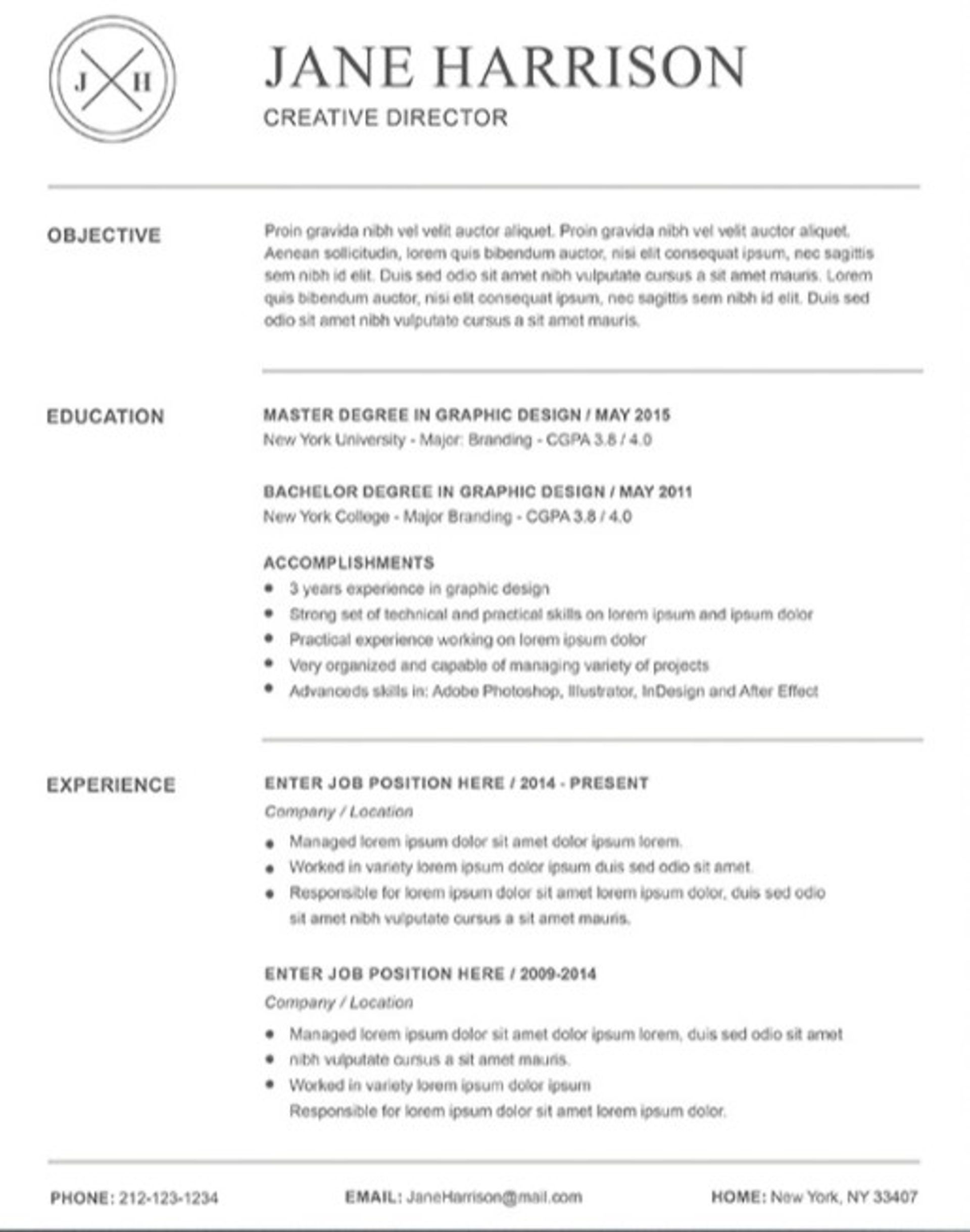 resume design drafts resume design
