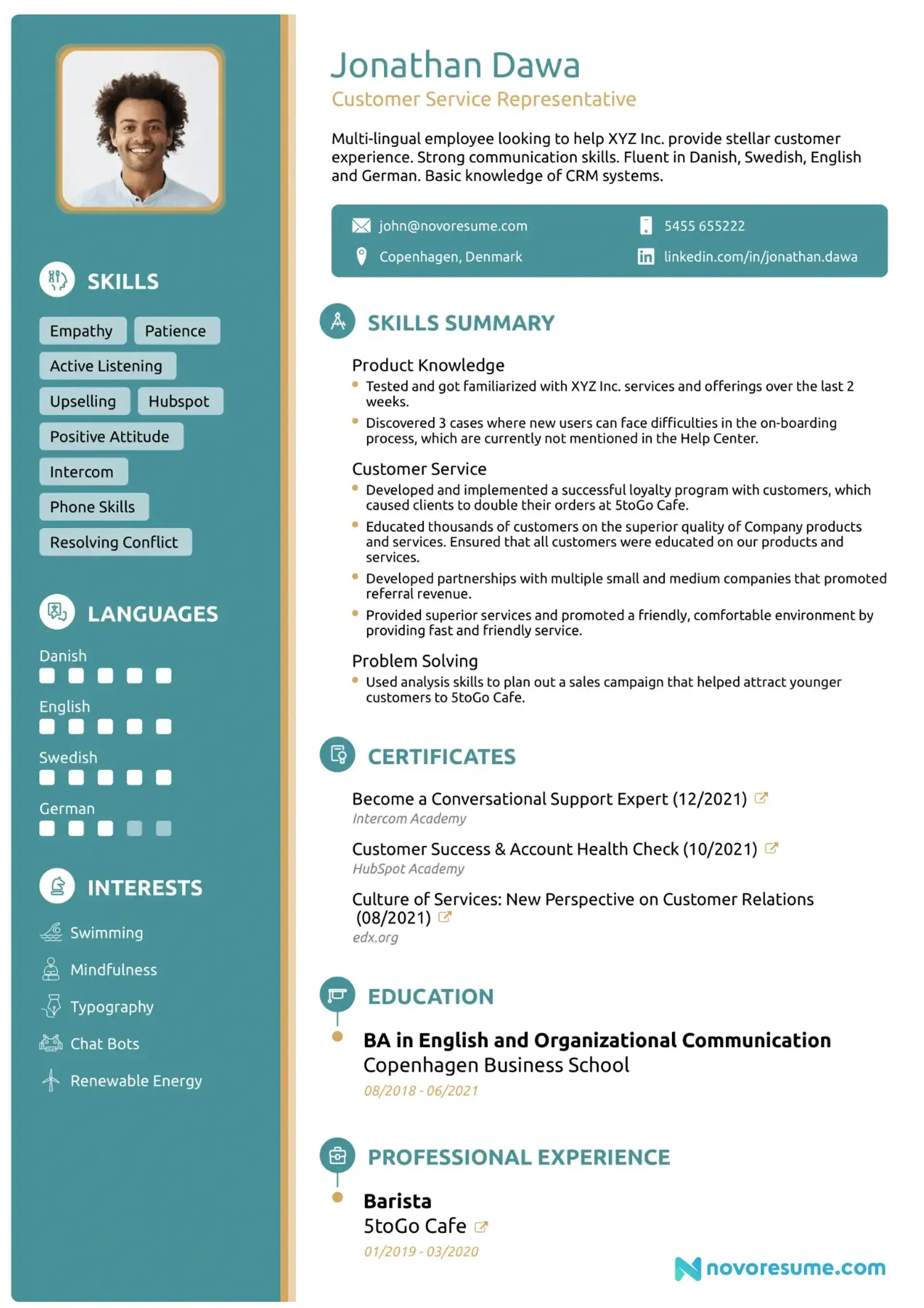 resume examples drafts Career Change Resume