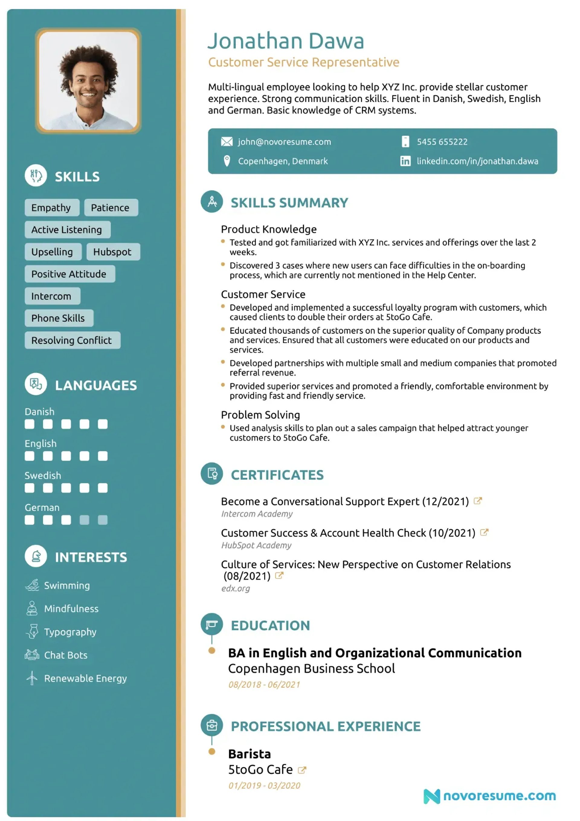 resume examples drafts Career Change Resume
