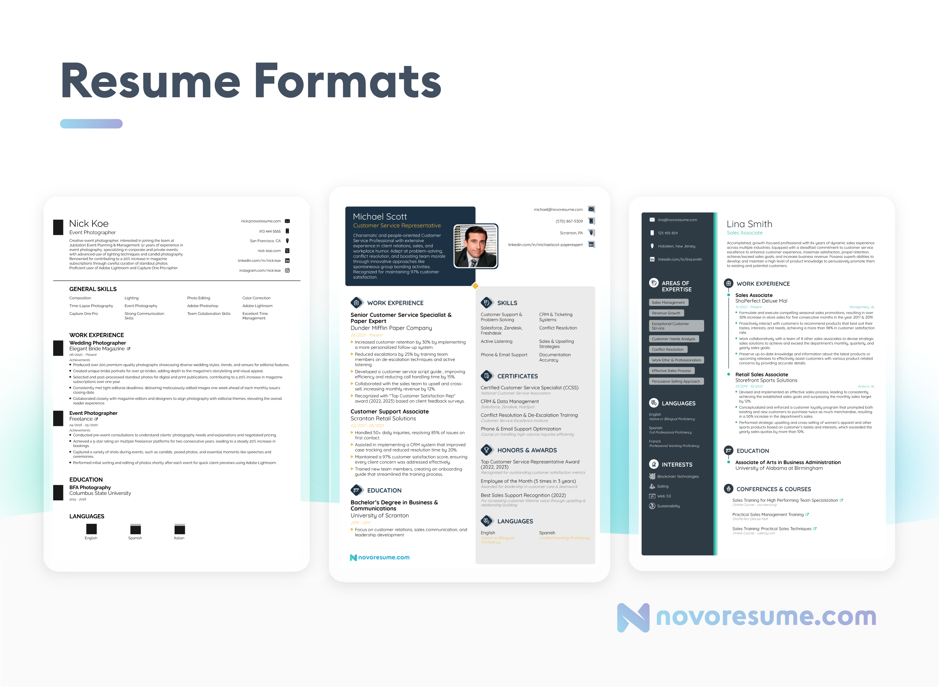 resume-formats-for-cover-letters