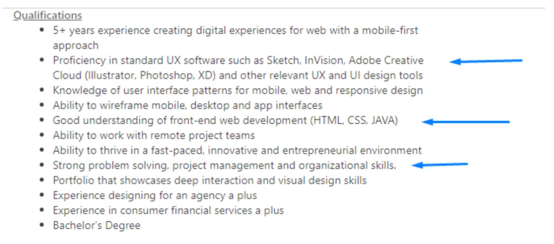 resume ideas drafts job description