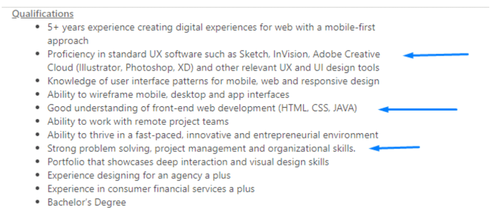 resume ideas drafts job description