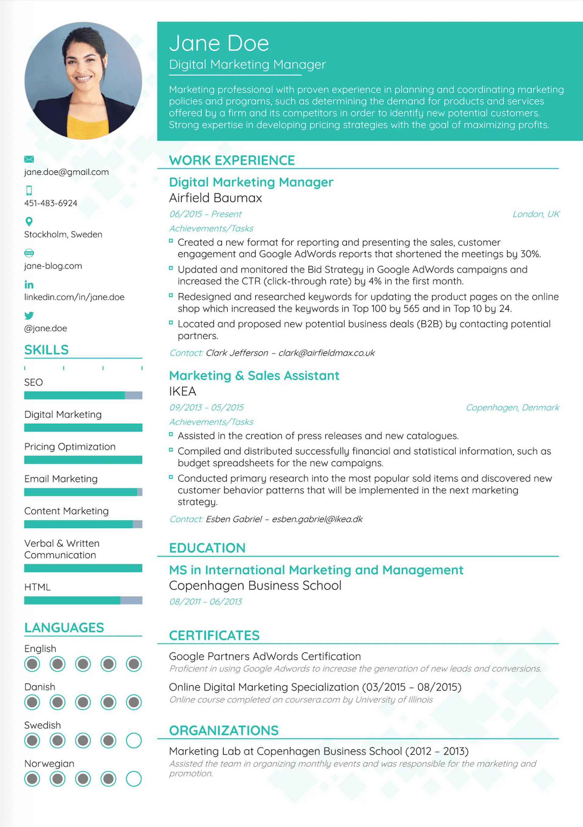 resume layouts drafts functional resume