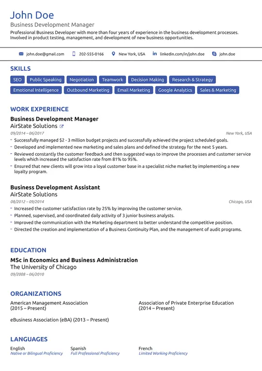Best Resume Layout For 2026 [Free Template]