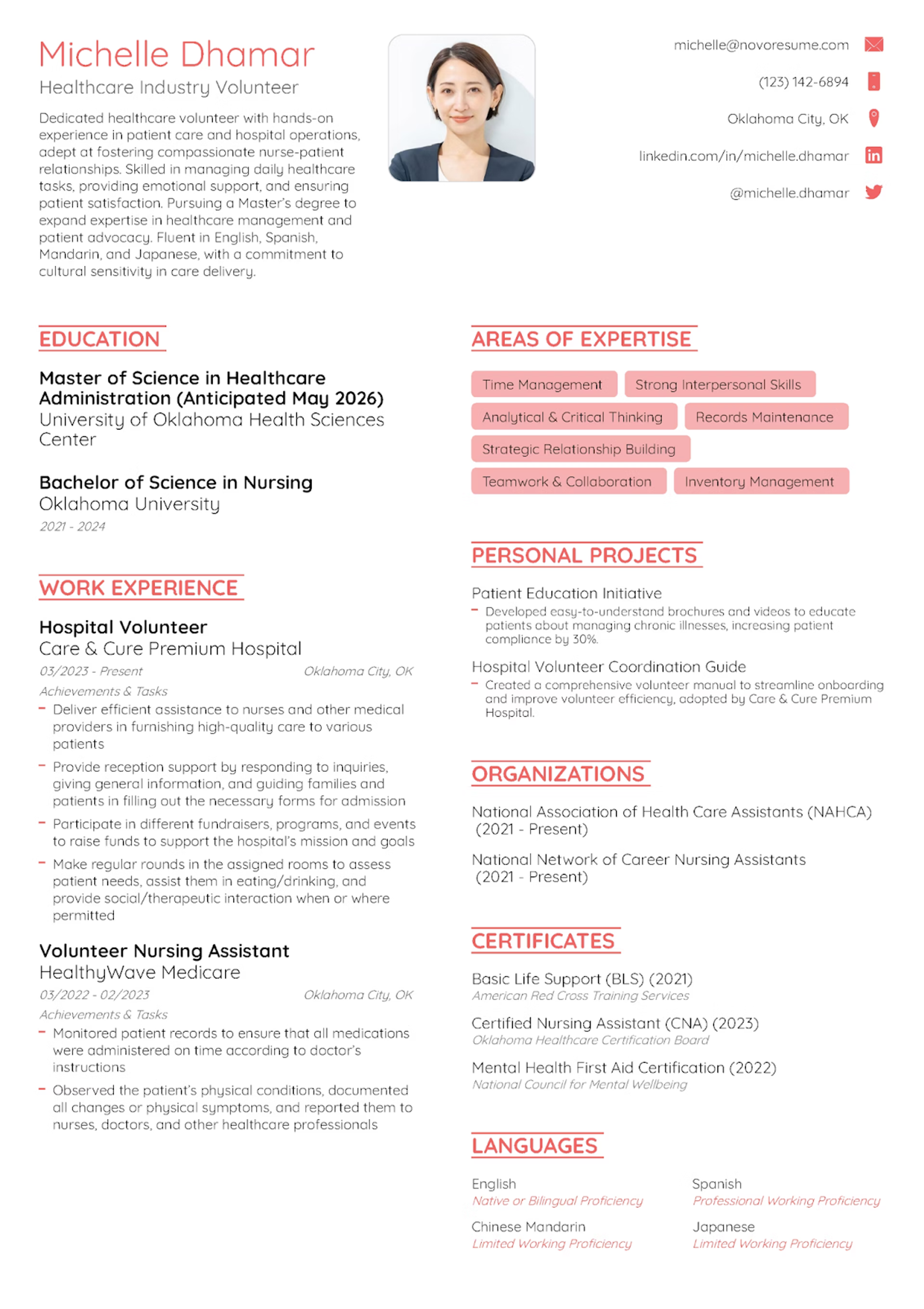 resume templates with photos drafts College Resume Template with