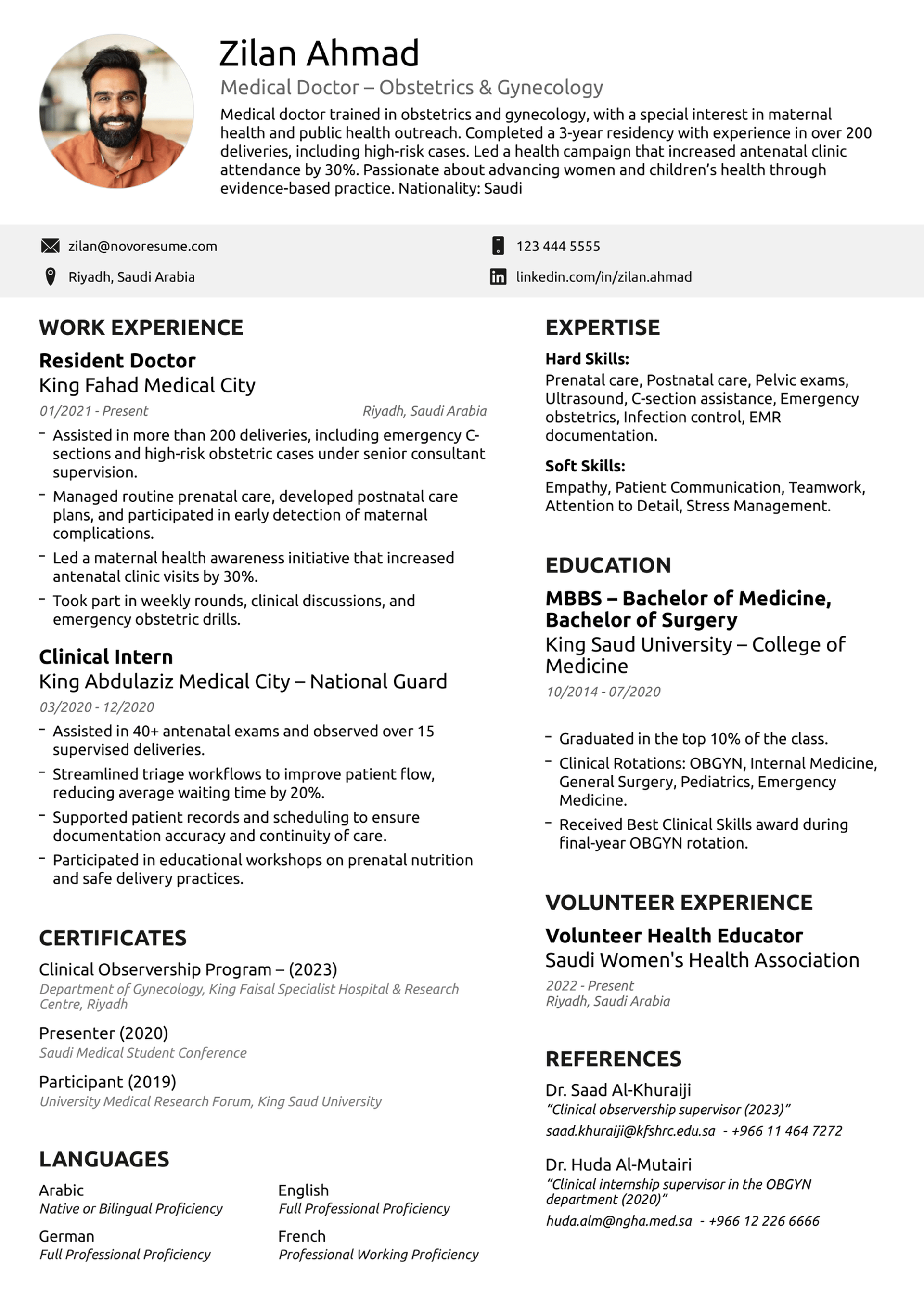 resume templates with photos drafts Executive Resume Template with