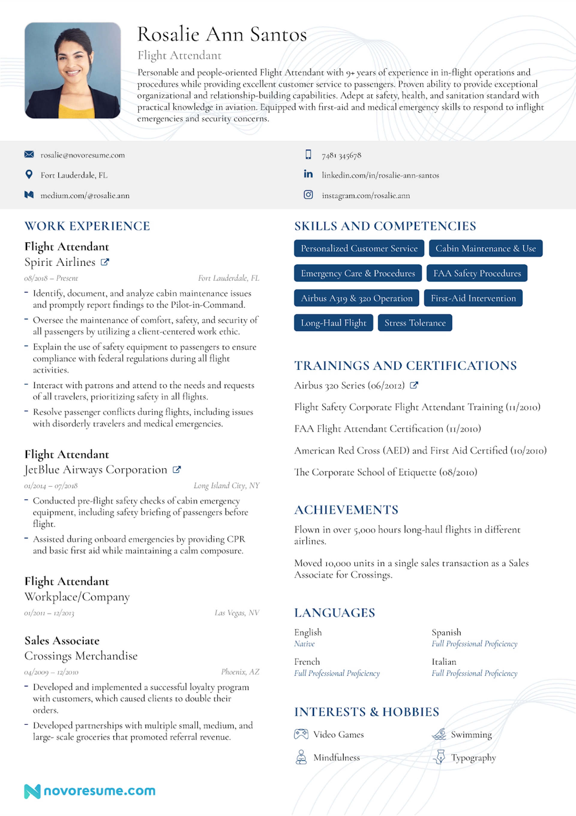 resume templates with photos drafts One Color Resume Template with