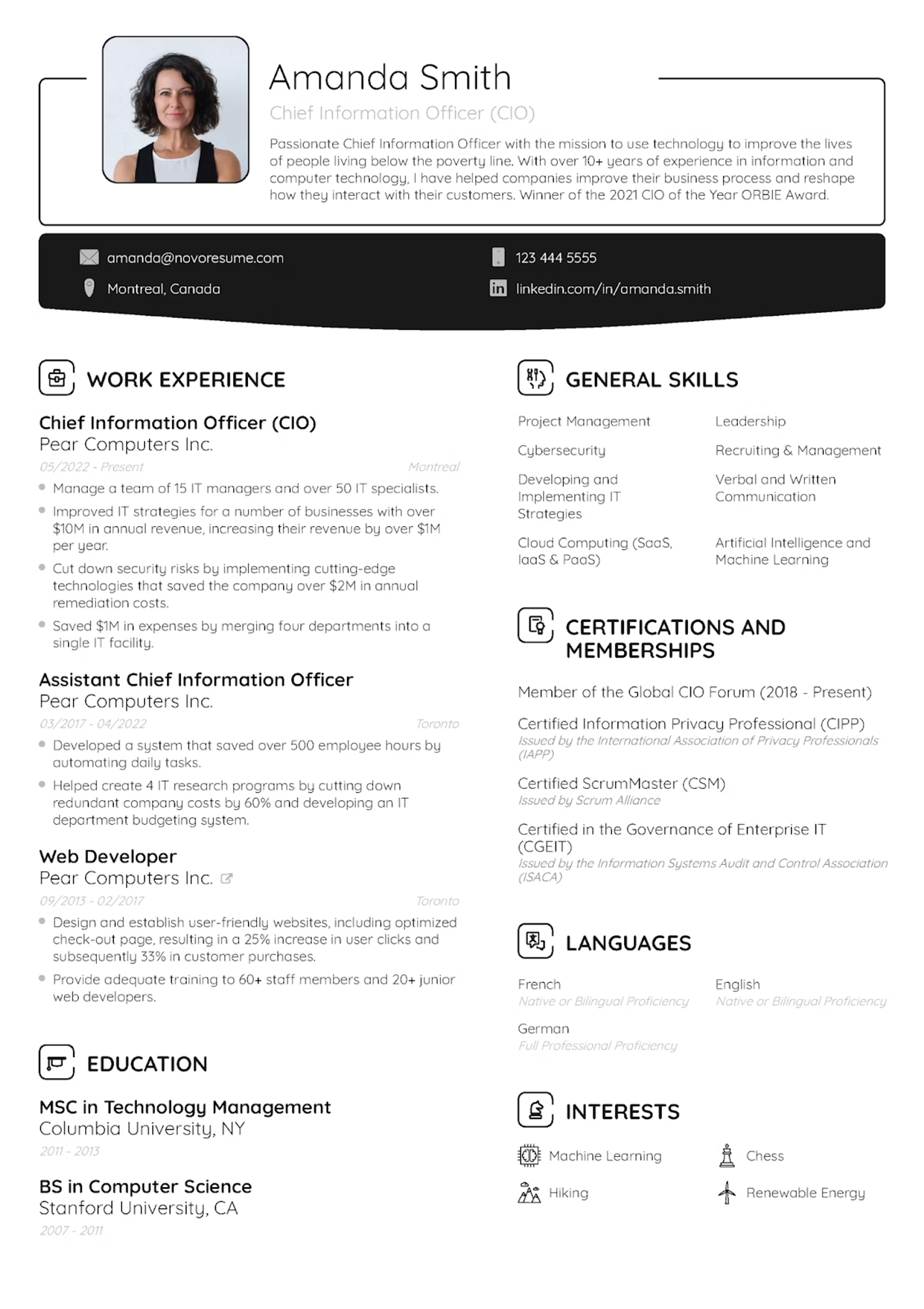 resume templates with photos drafts Traditional Resume Template with