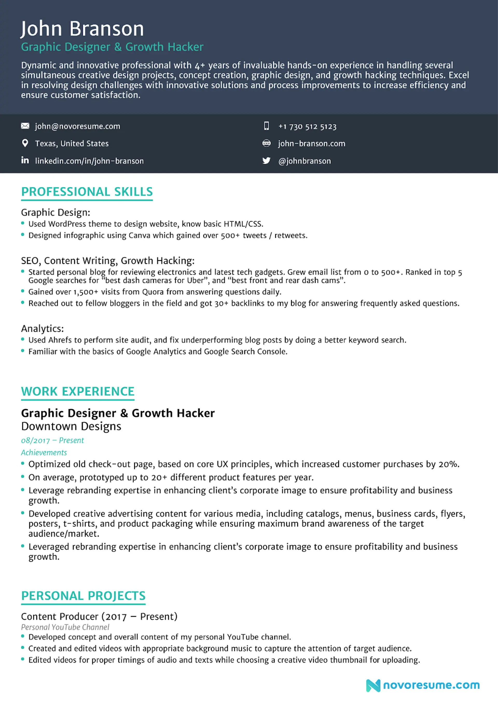 resume trends drafts Combination Format Resume