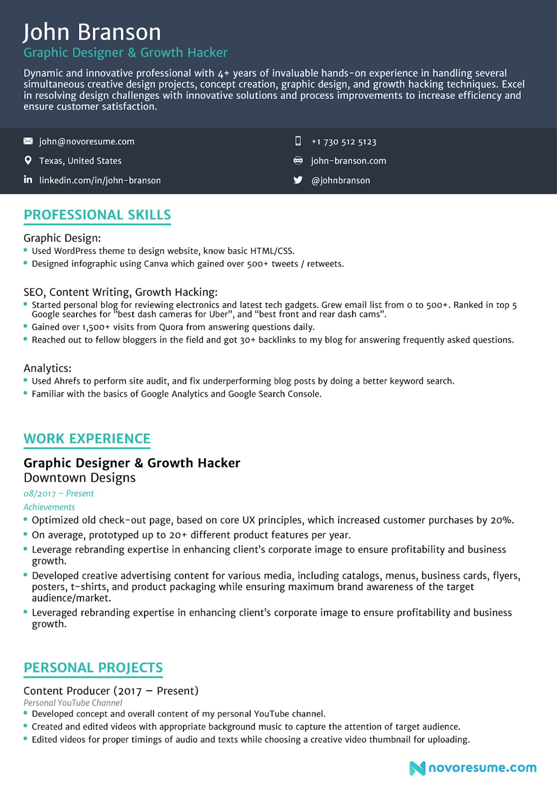 resume trends drafts Combination Format Resume