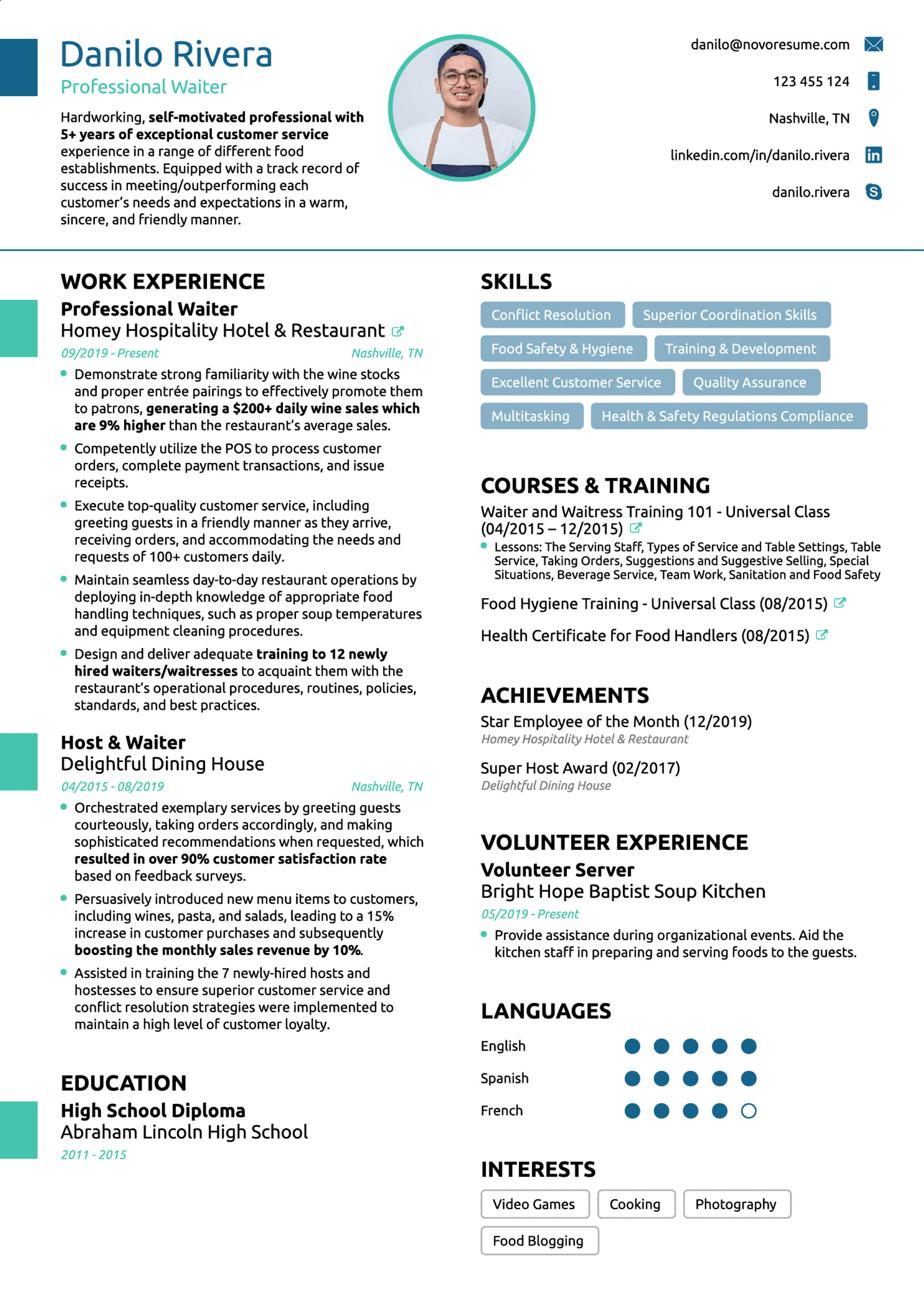 simple resume templates drafts professional simple resume