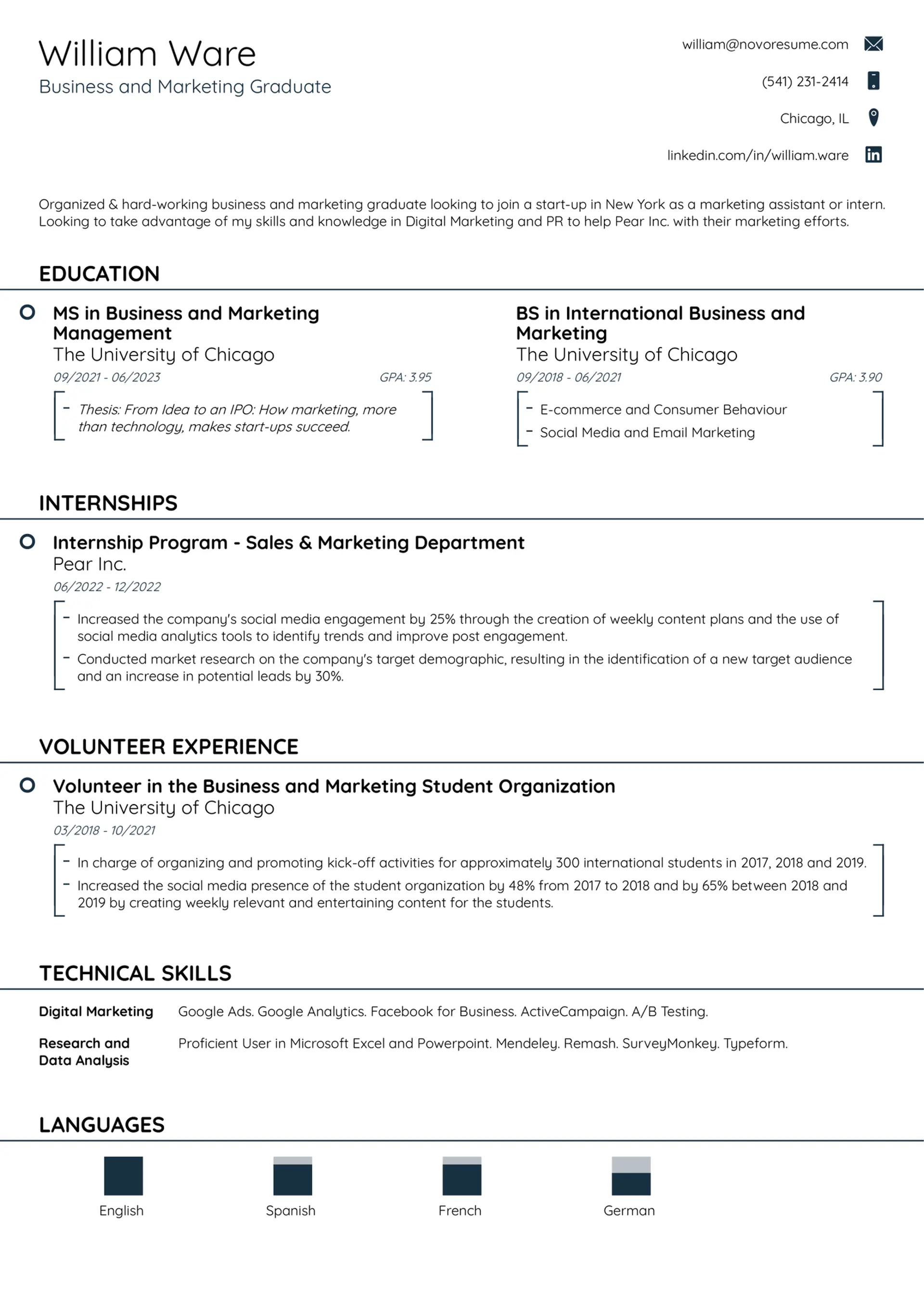 student resume templates drafts Modern Student Resume