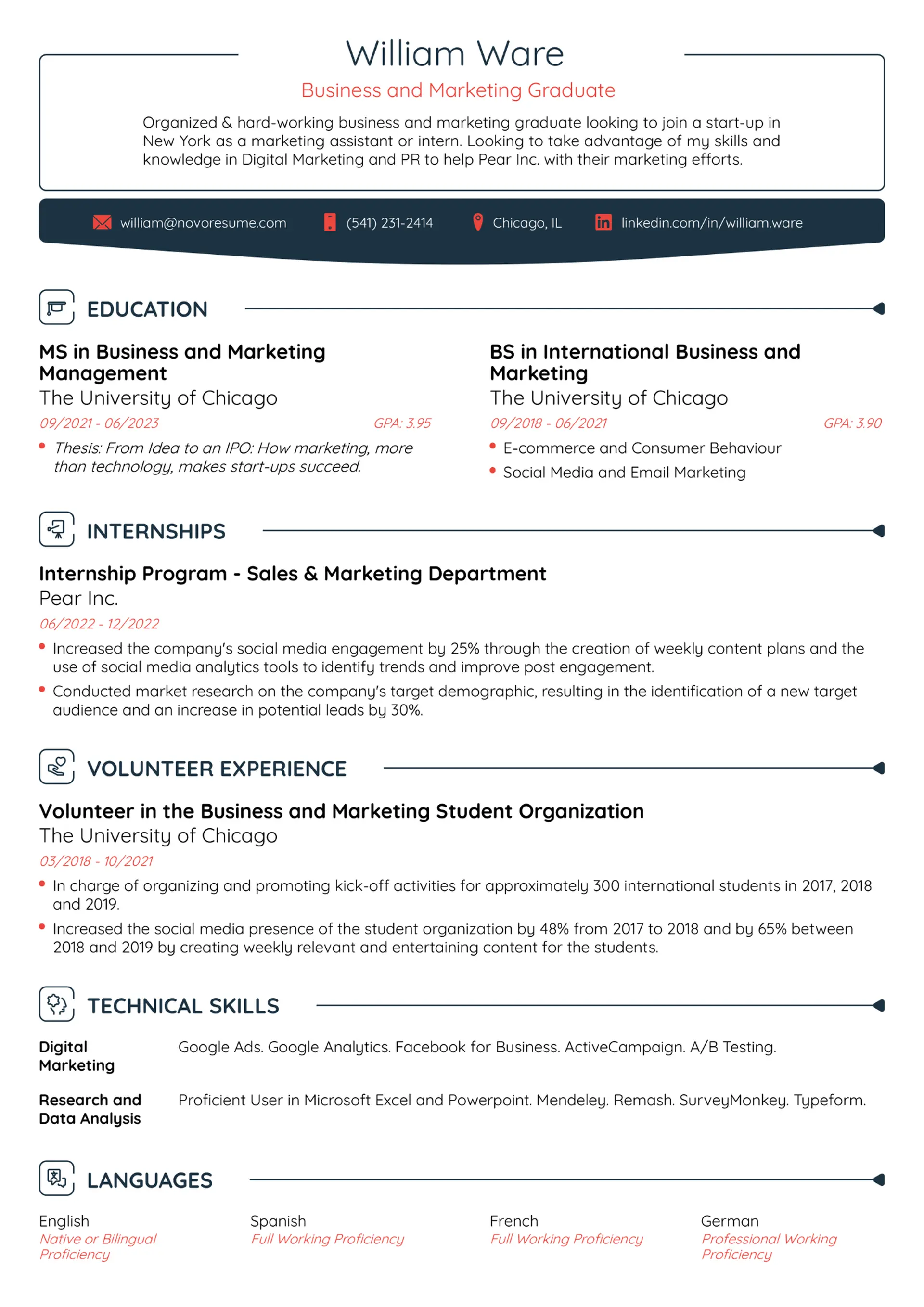 student resume templates drafts Traditional Student Resume