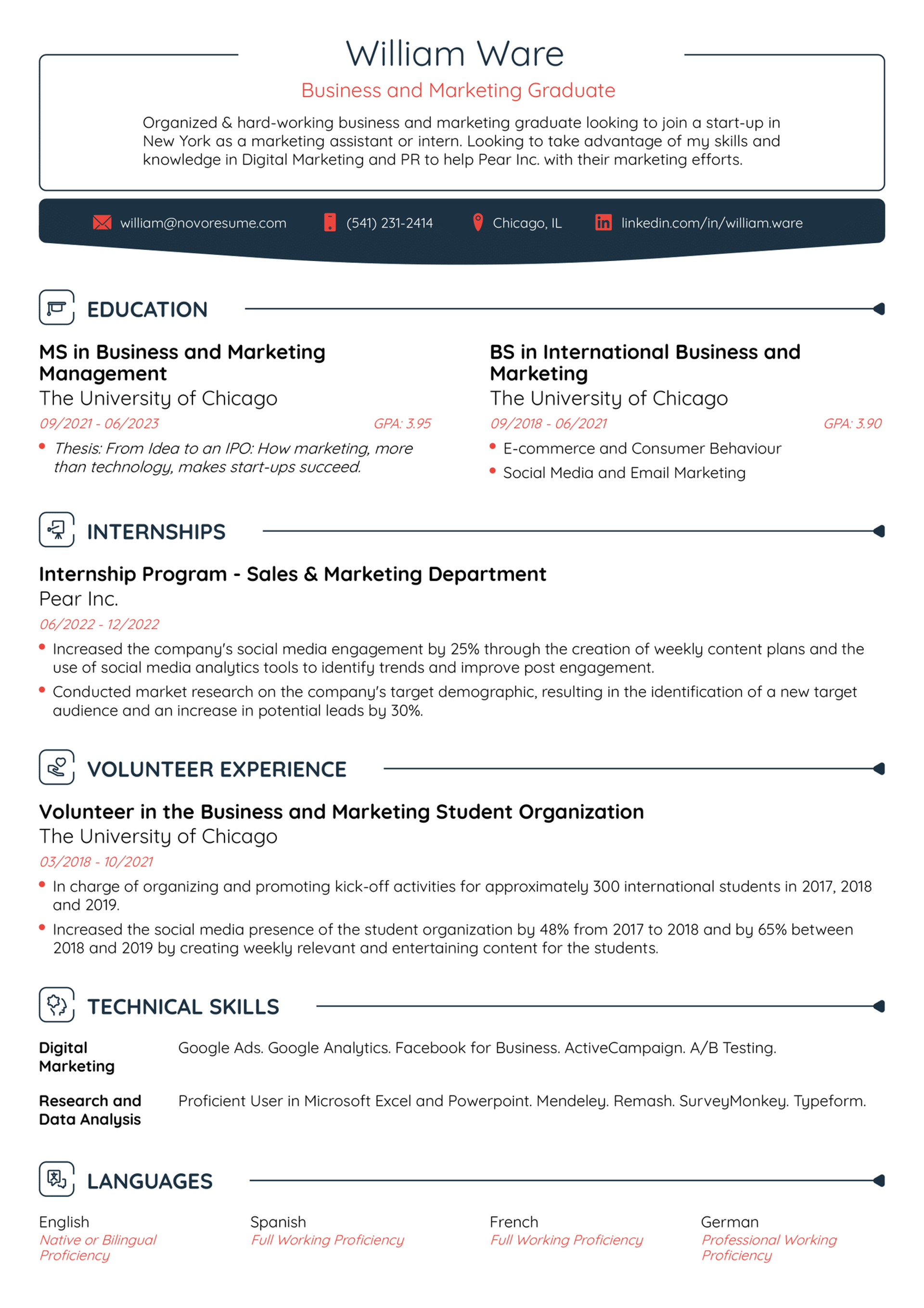 student resume templates drafts Traditional Student Resume