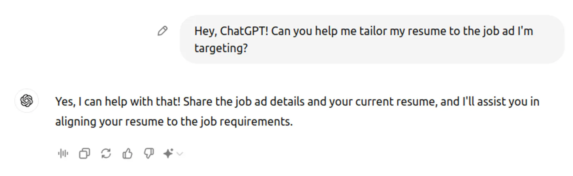 tailor resume to job with chatgpt drafts chatgpt tailor your