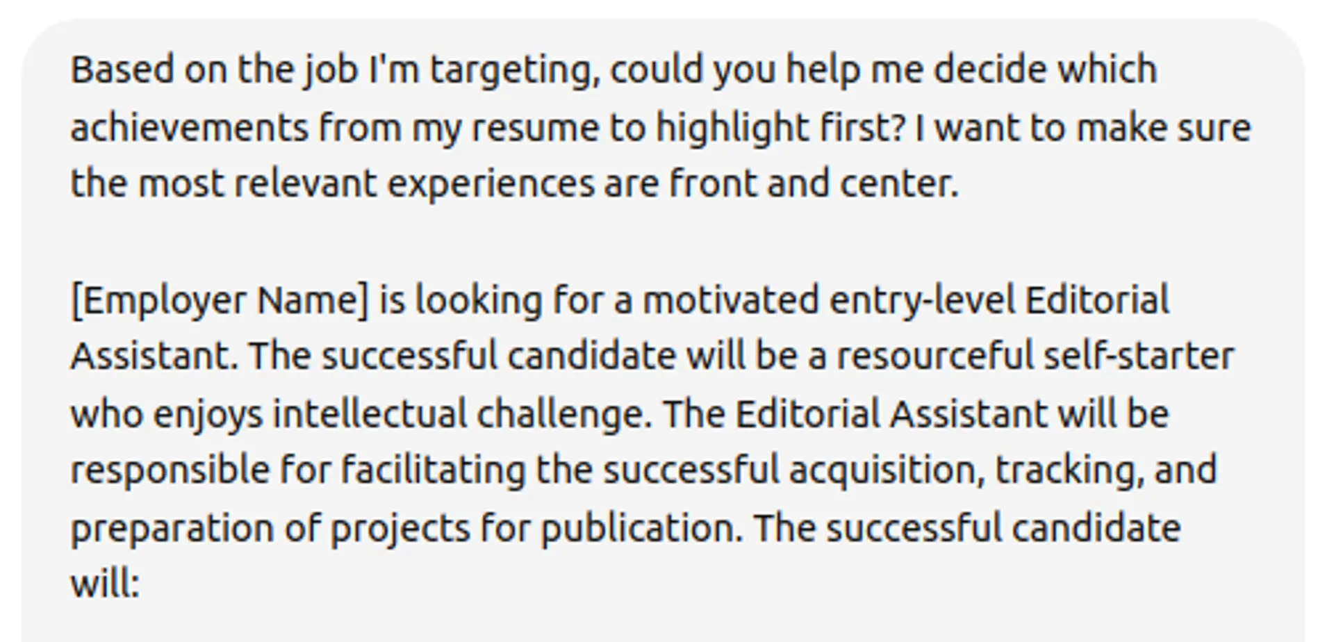 use chatgpt to review resume drafts resume writing chatgpt