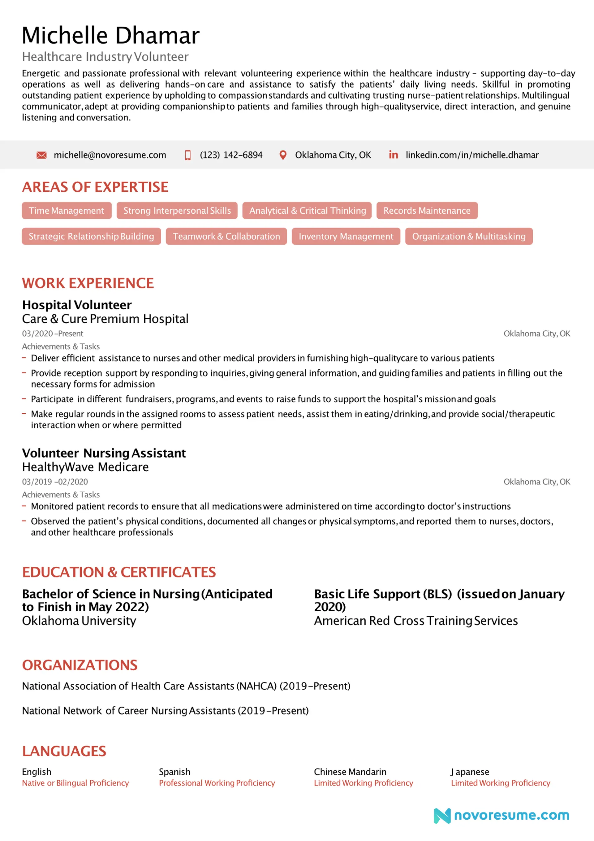volunteer resume drafts volunteer resume