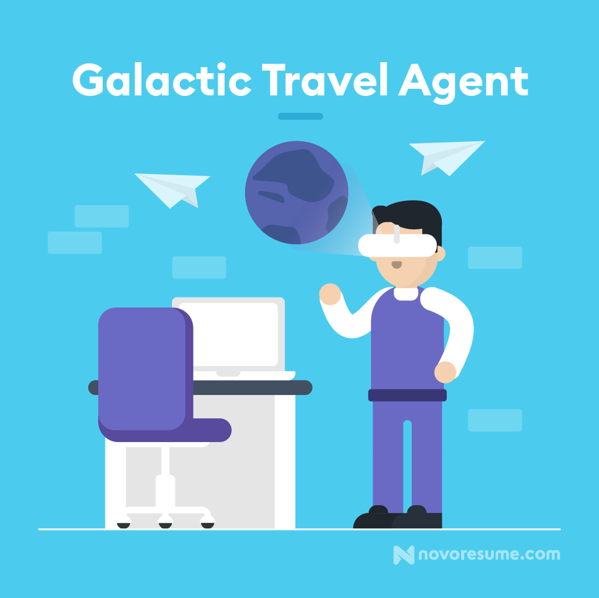 weirdest job titles drafts galactic travel agent