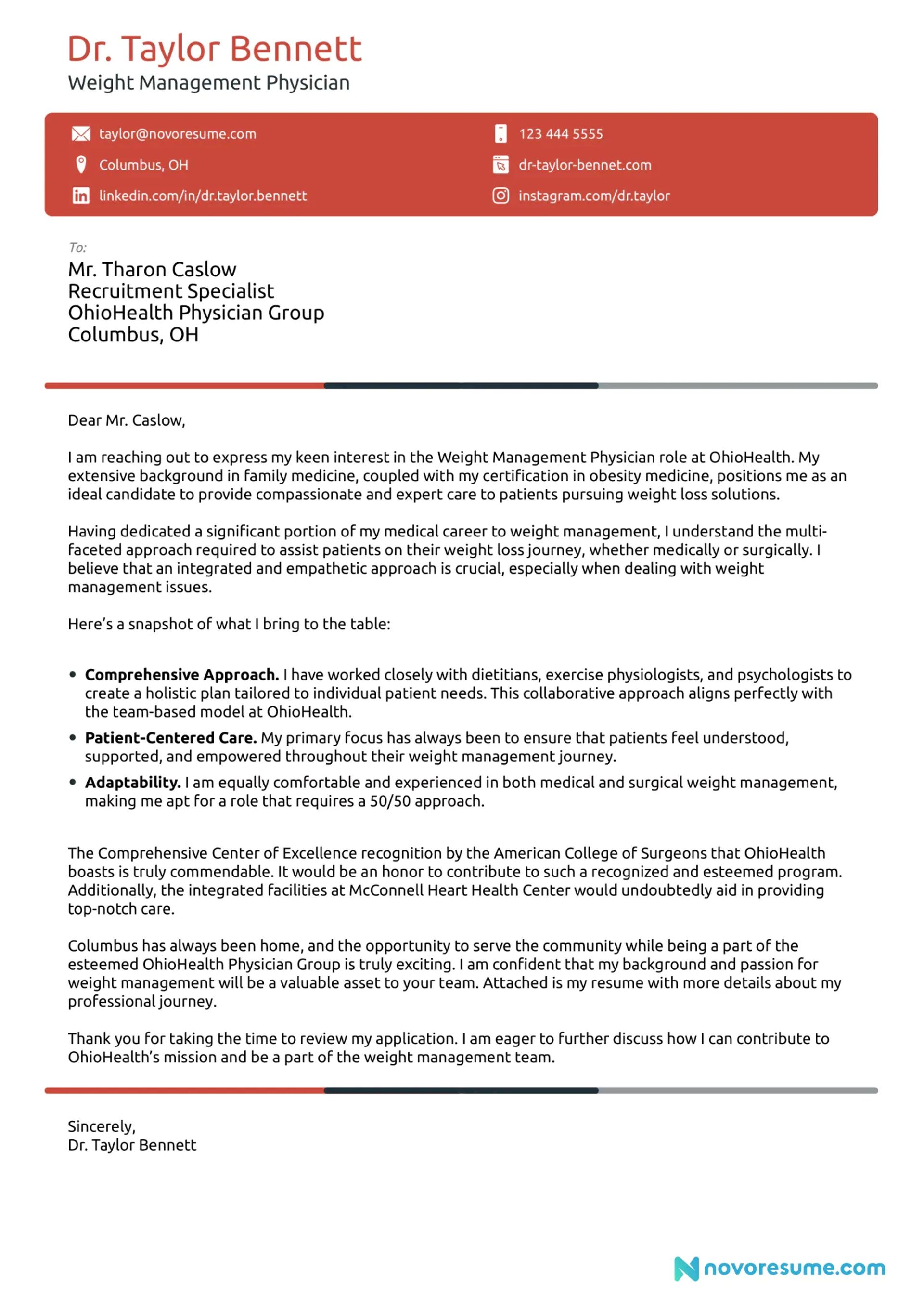 what to include in a cover letter drafts Physician Cover