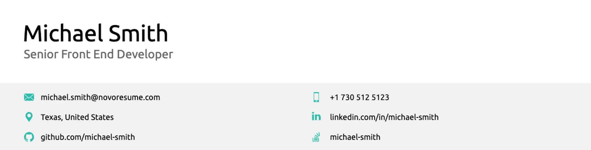 what to put on a resume drafts professional contact information section on