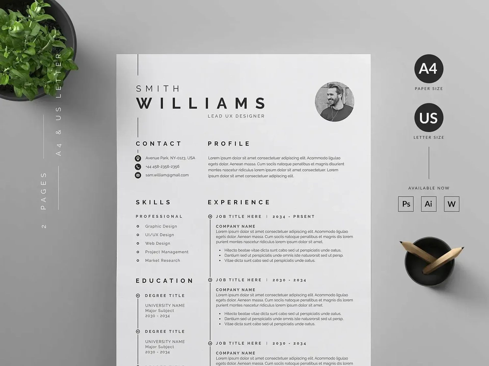word resume templates drafts 2 page word resume